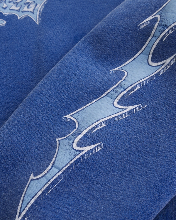 Men's Boxy Heavy Daze Graphic Hoodie | Men's Tops | HollisterCo.ca