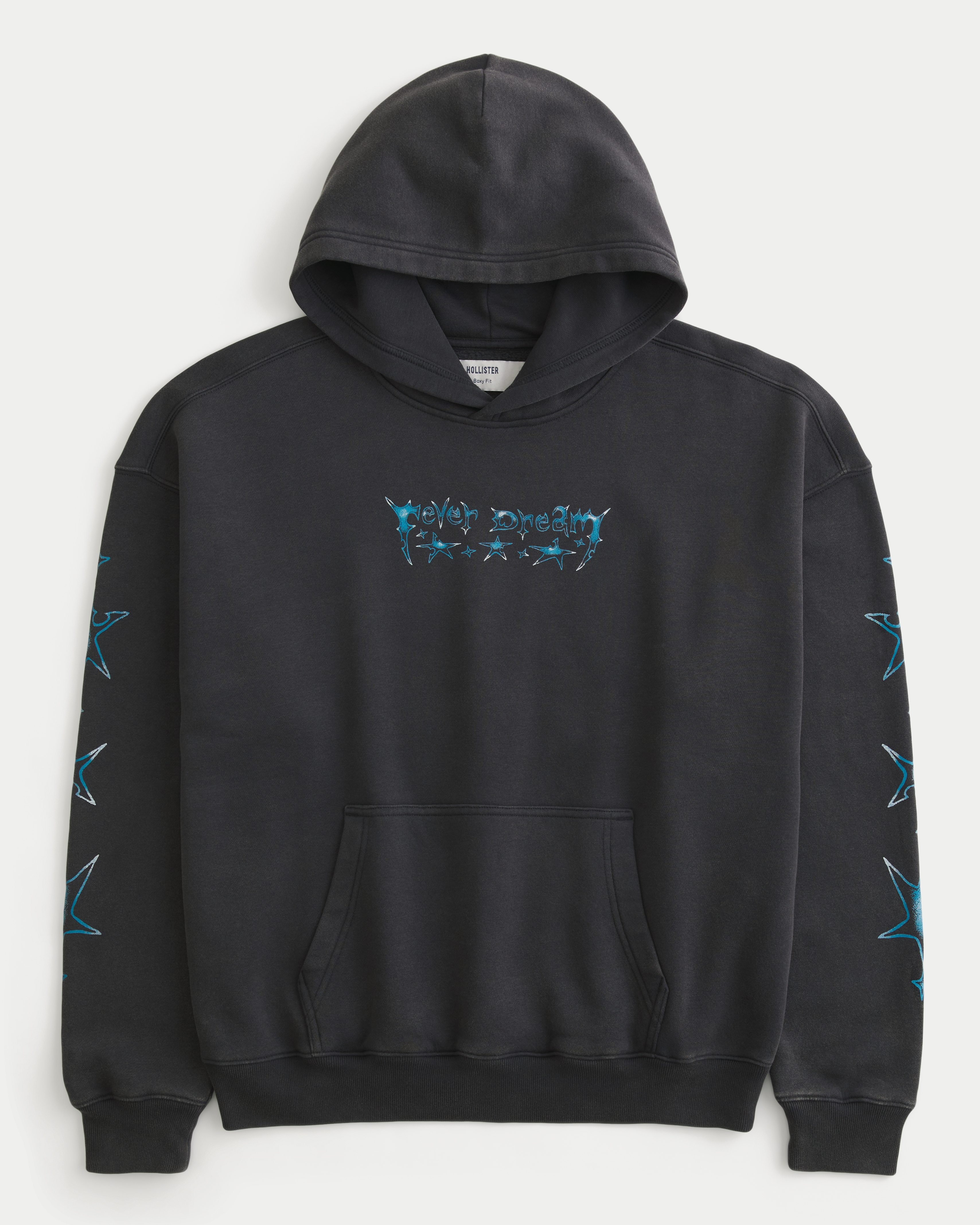 Boxy Fever Dream Graphic Hoodie