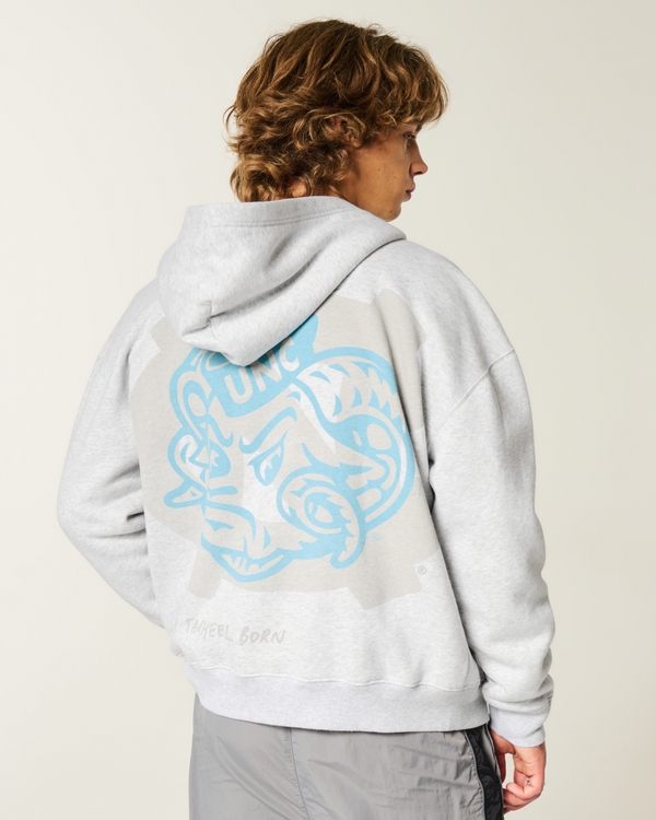 Men's Boxy Zip-Up University of North Carolina at Chapel Hill Tar