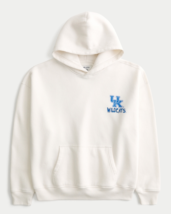 Boxy University of Kentucky Wildcats Graphic Hoodie