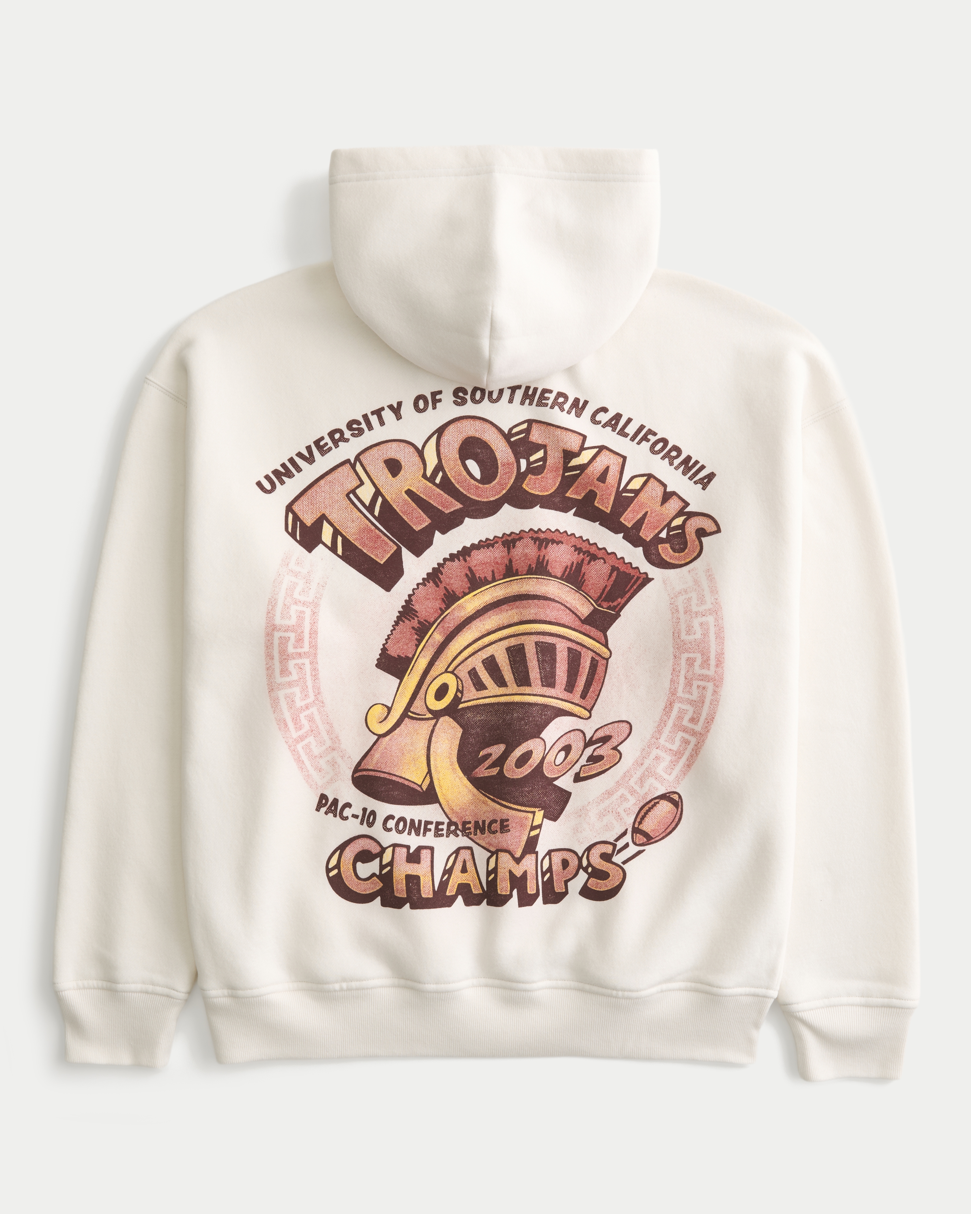 Boxy University of Southern California Trojans Graphic Hoodie