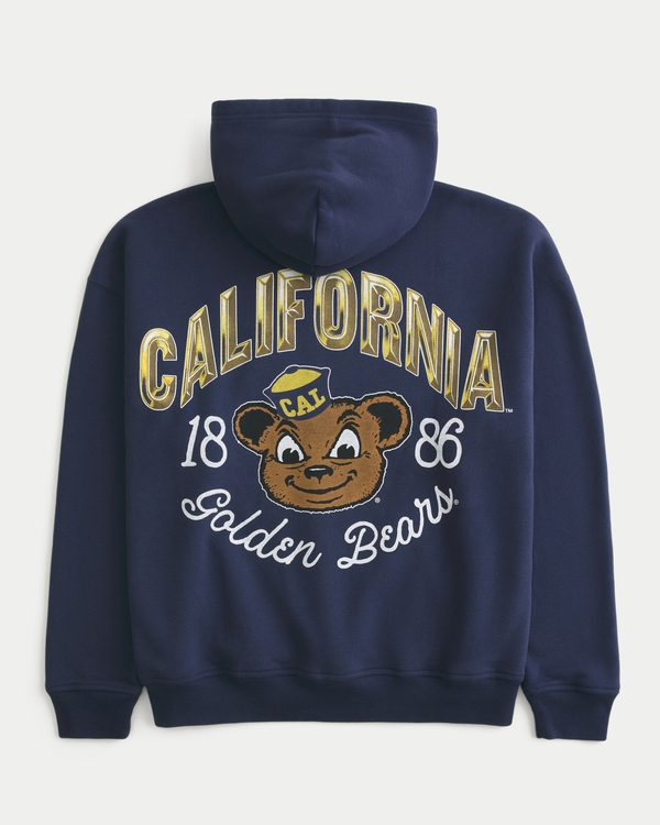 Boxy University of California Golden Bears Graphic Hoodie
