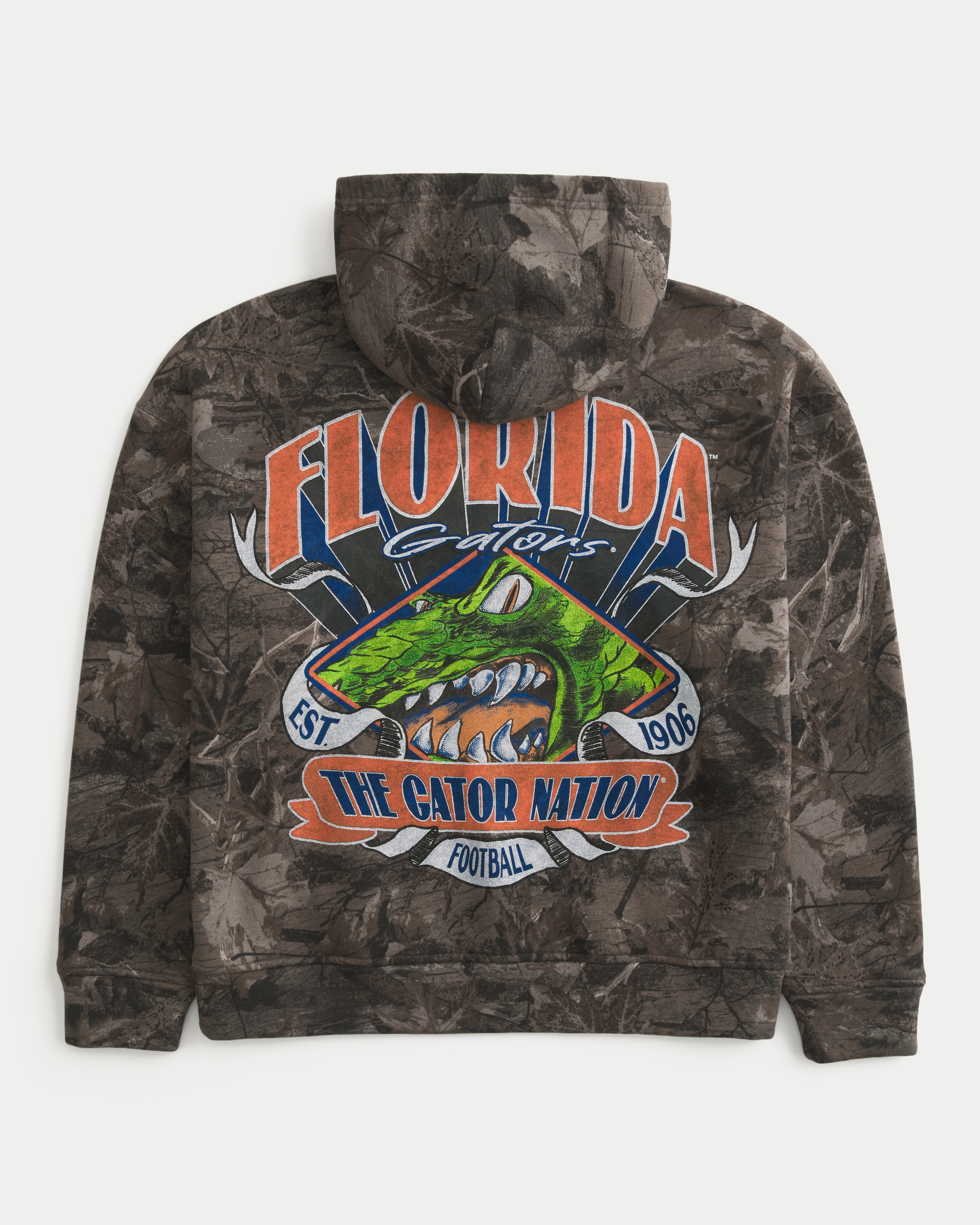 Boxy Camo University of Florida Gators Graphic Hoodie