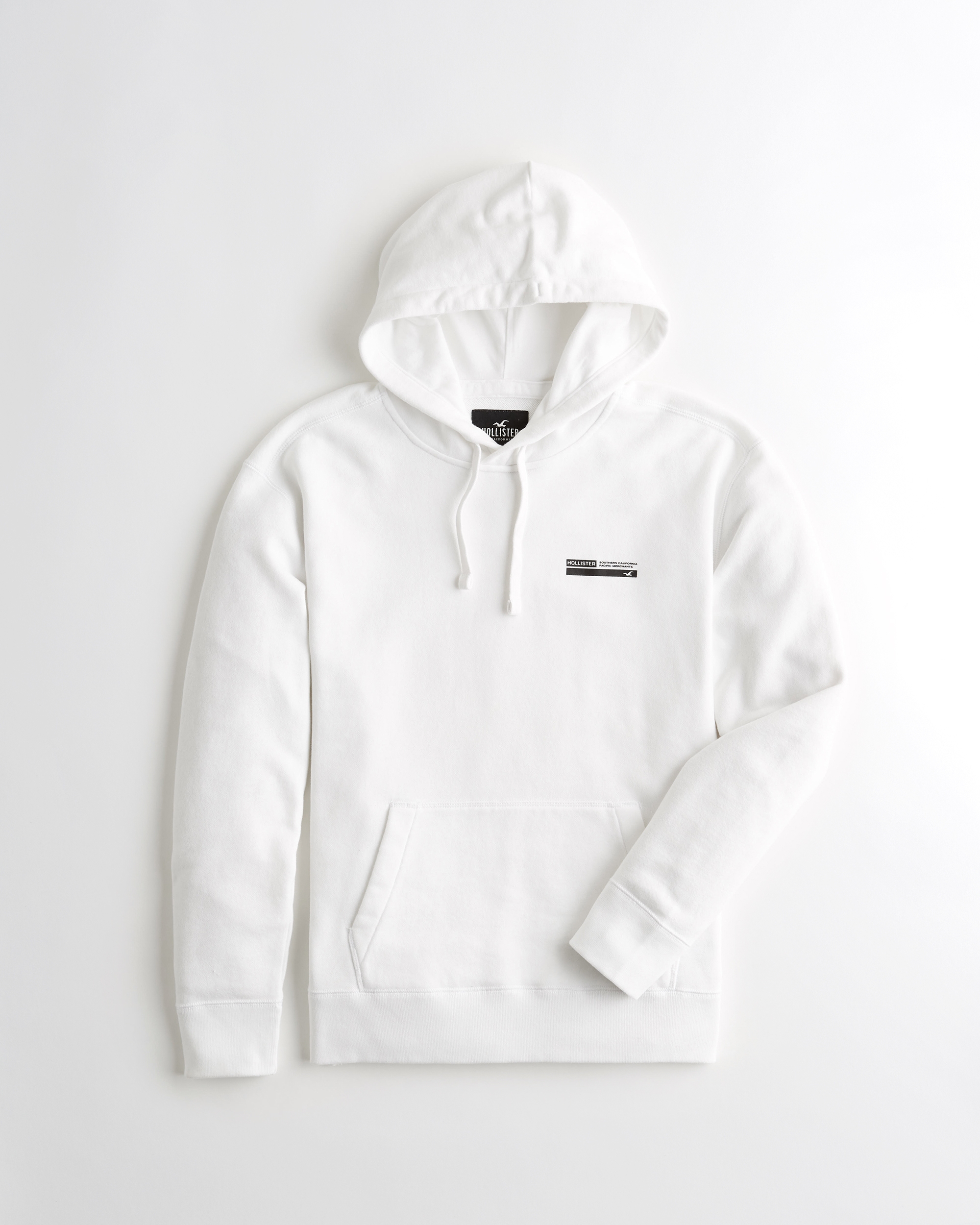 hollister hoodie black and white