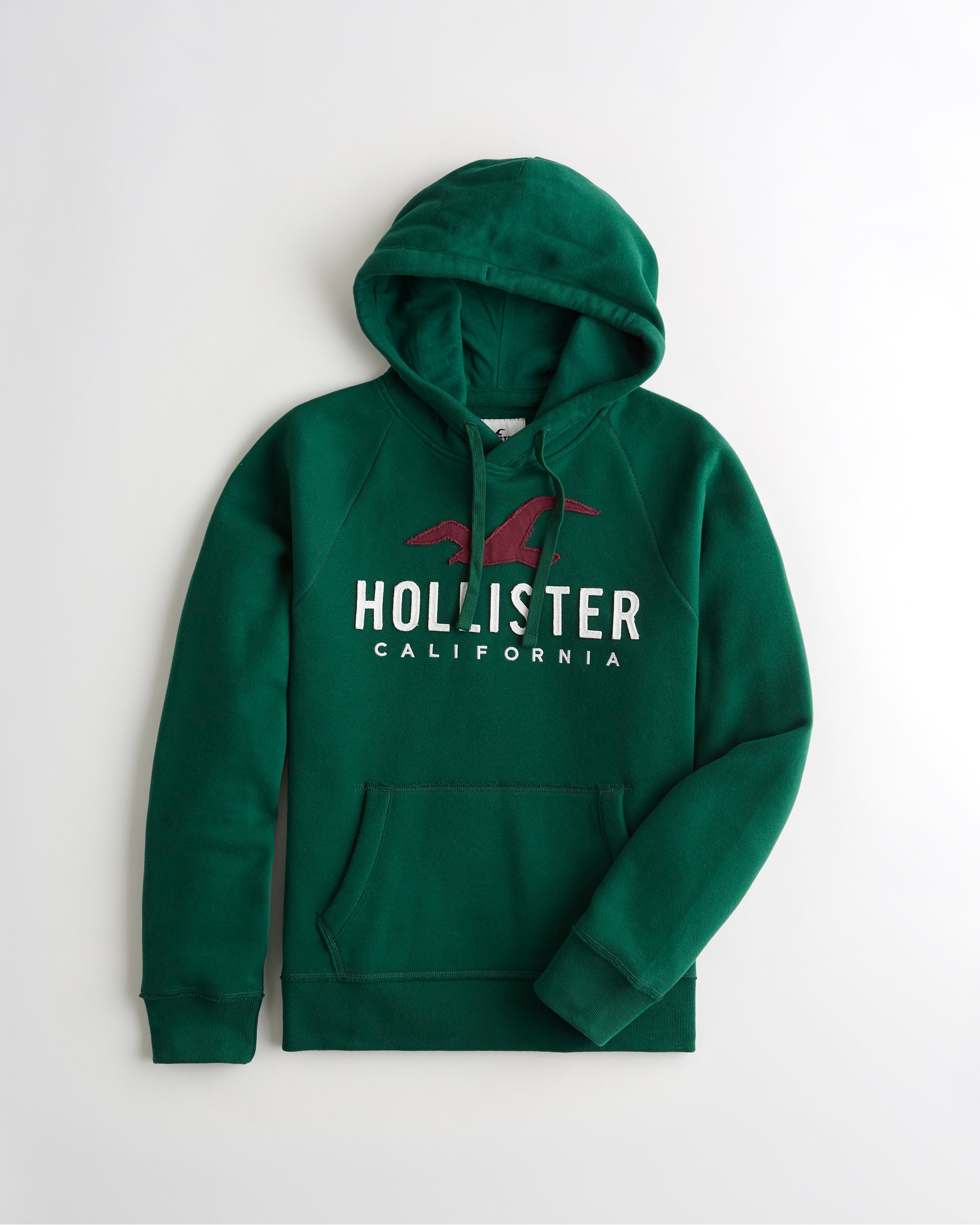 hollister green sweatshirt