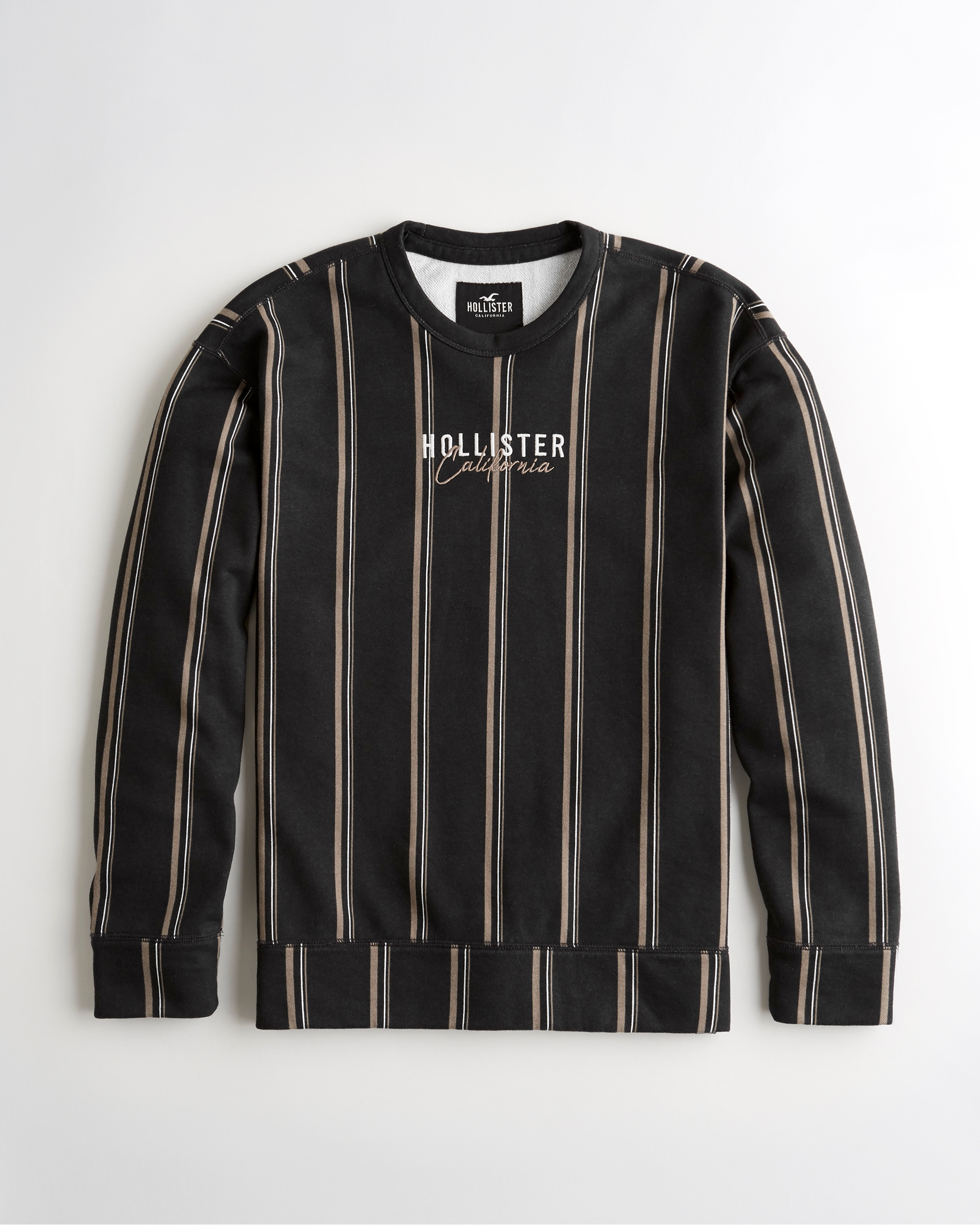 hollister logo crewneck sweatshirt