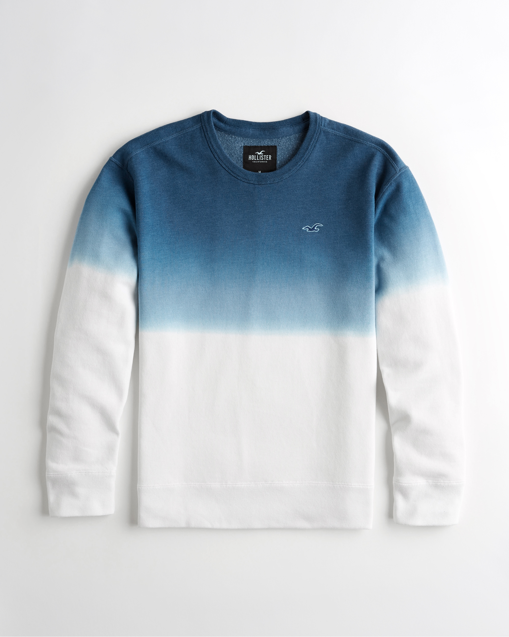 blue ombre sweatshirt