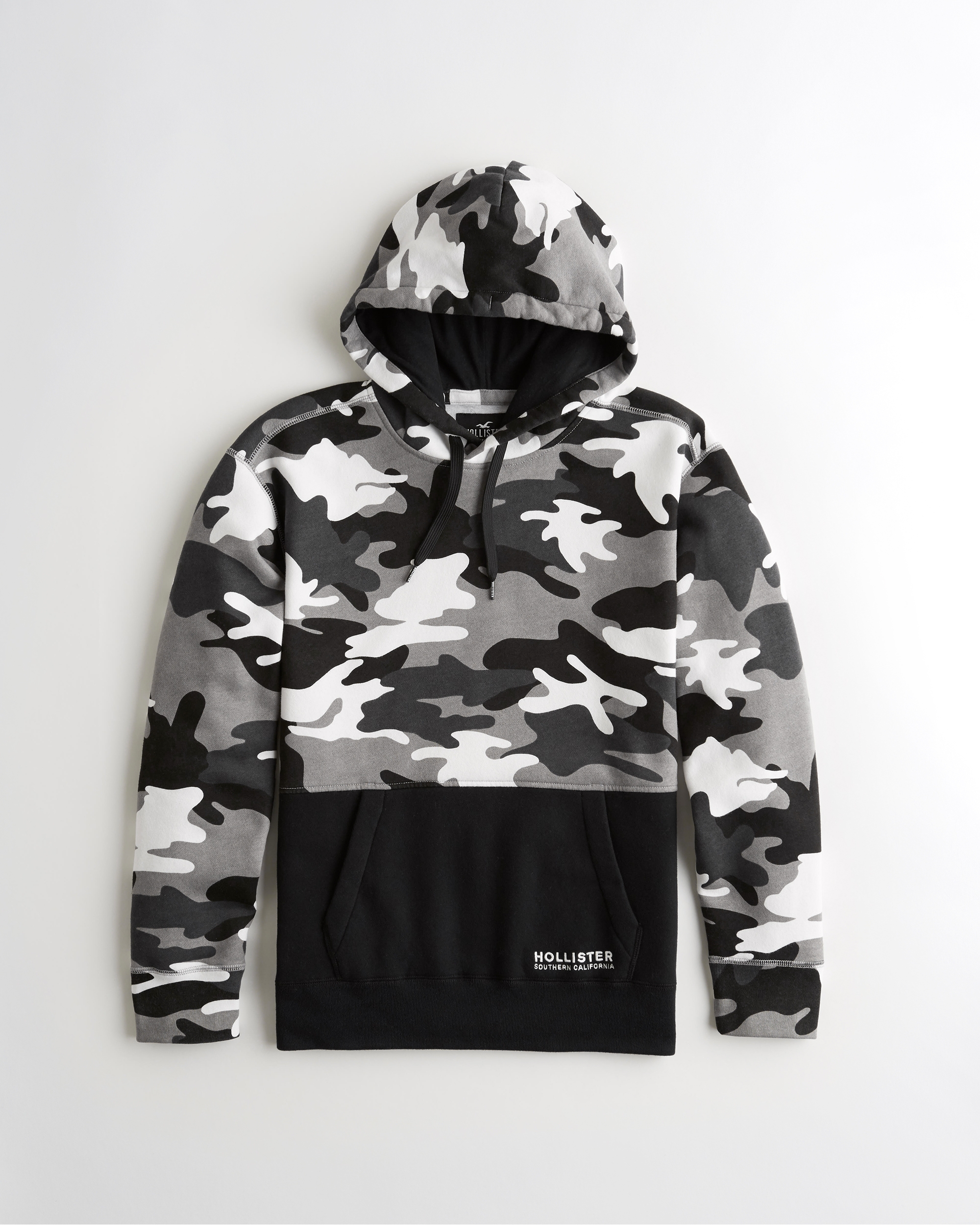 hollister hoodie camo