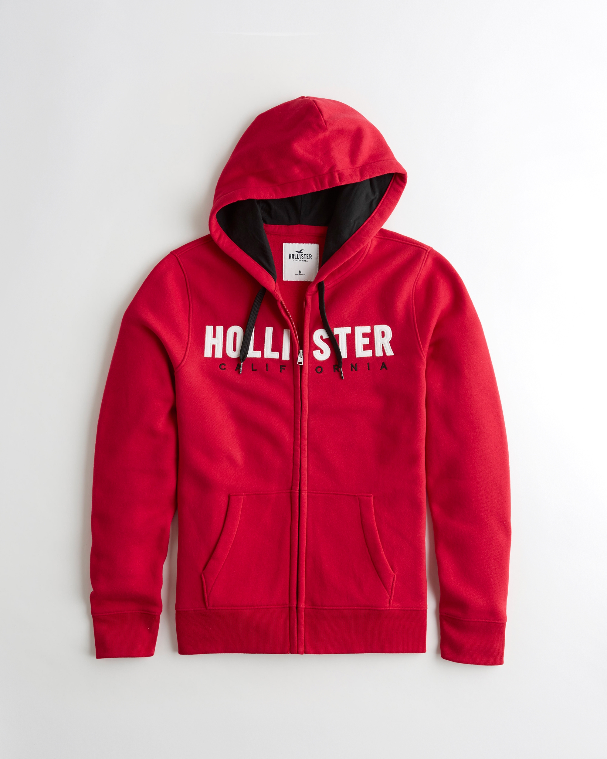 hollister hoodie zip