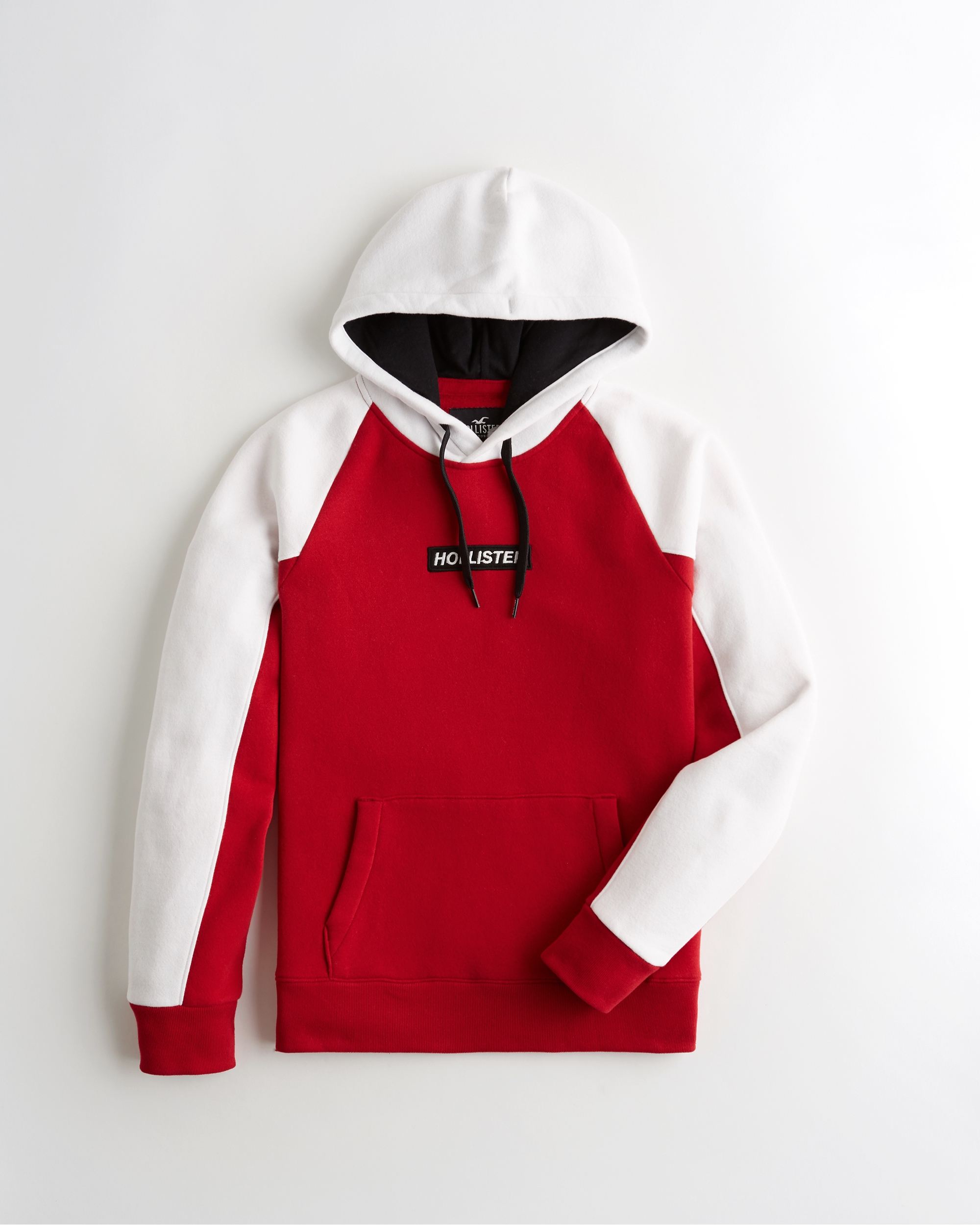 hollister red sweatshirt