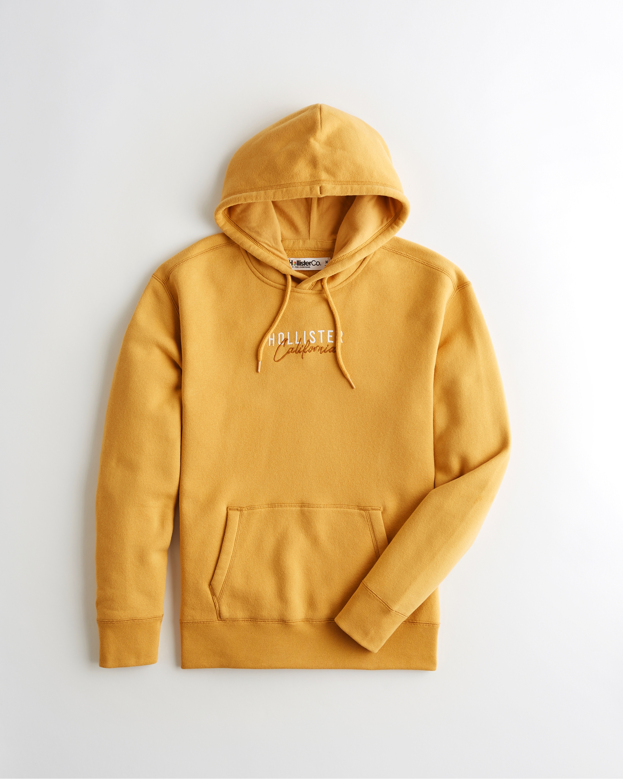 hollister yellow hoodie