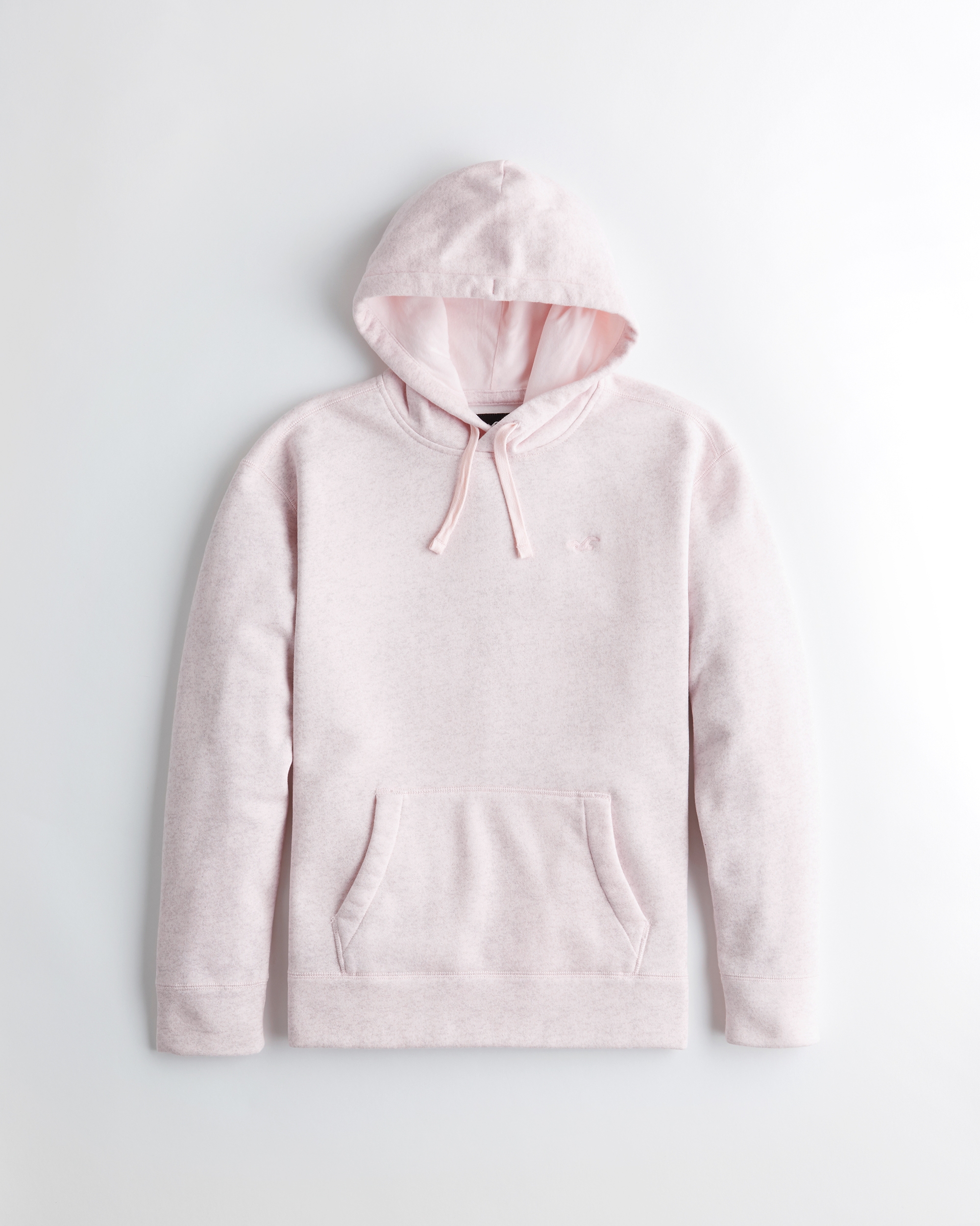 pink and white hollister hoodie