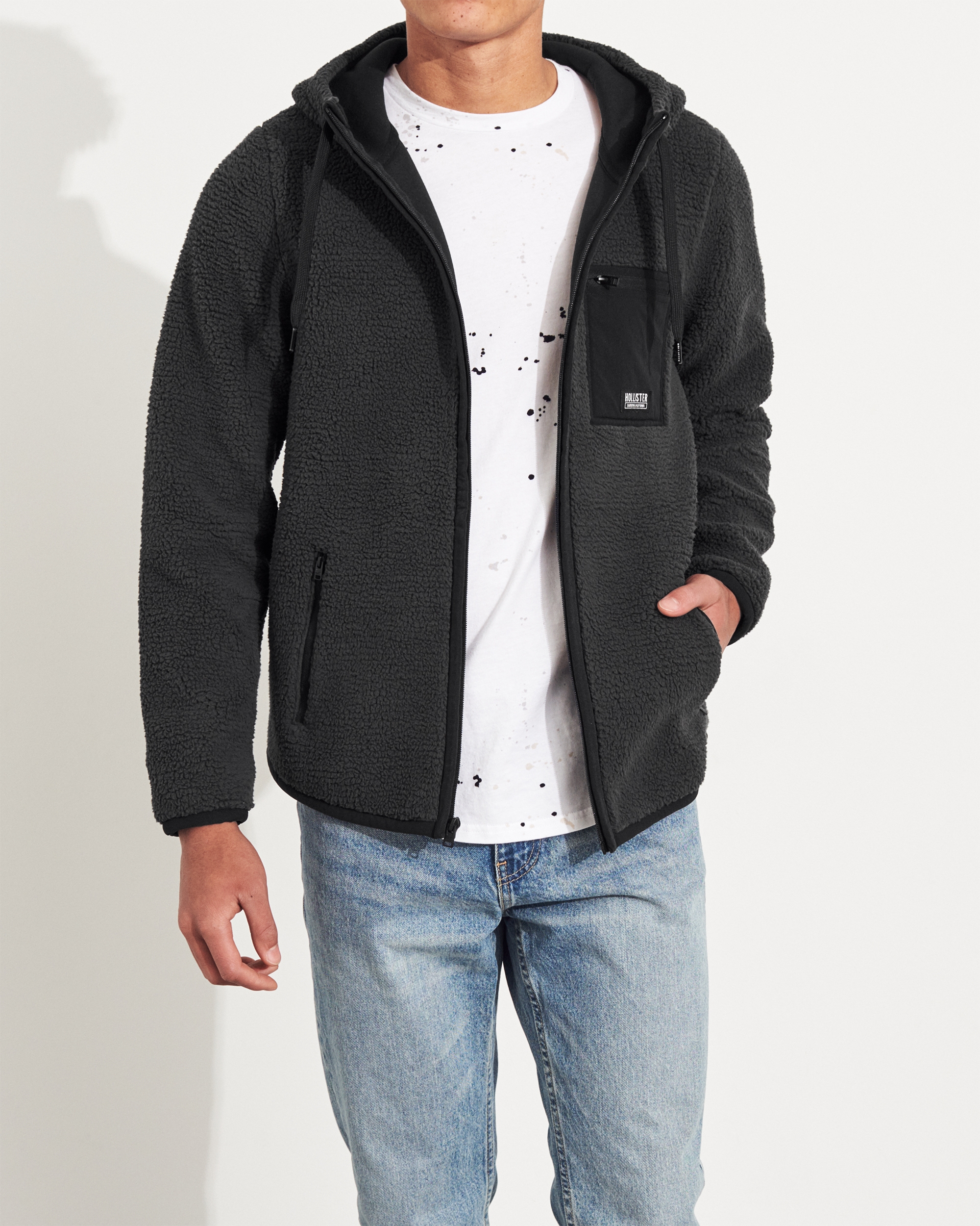 hollister mens hoodies clearance