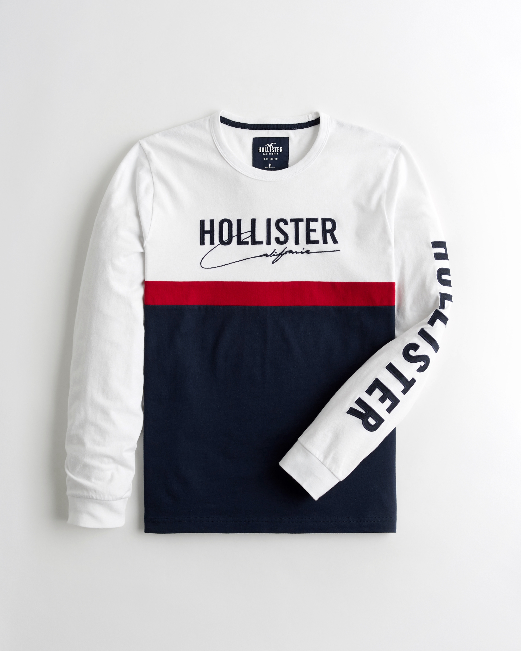 hollister mens long sleeve shirts