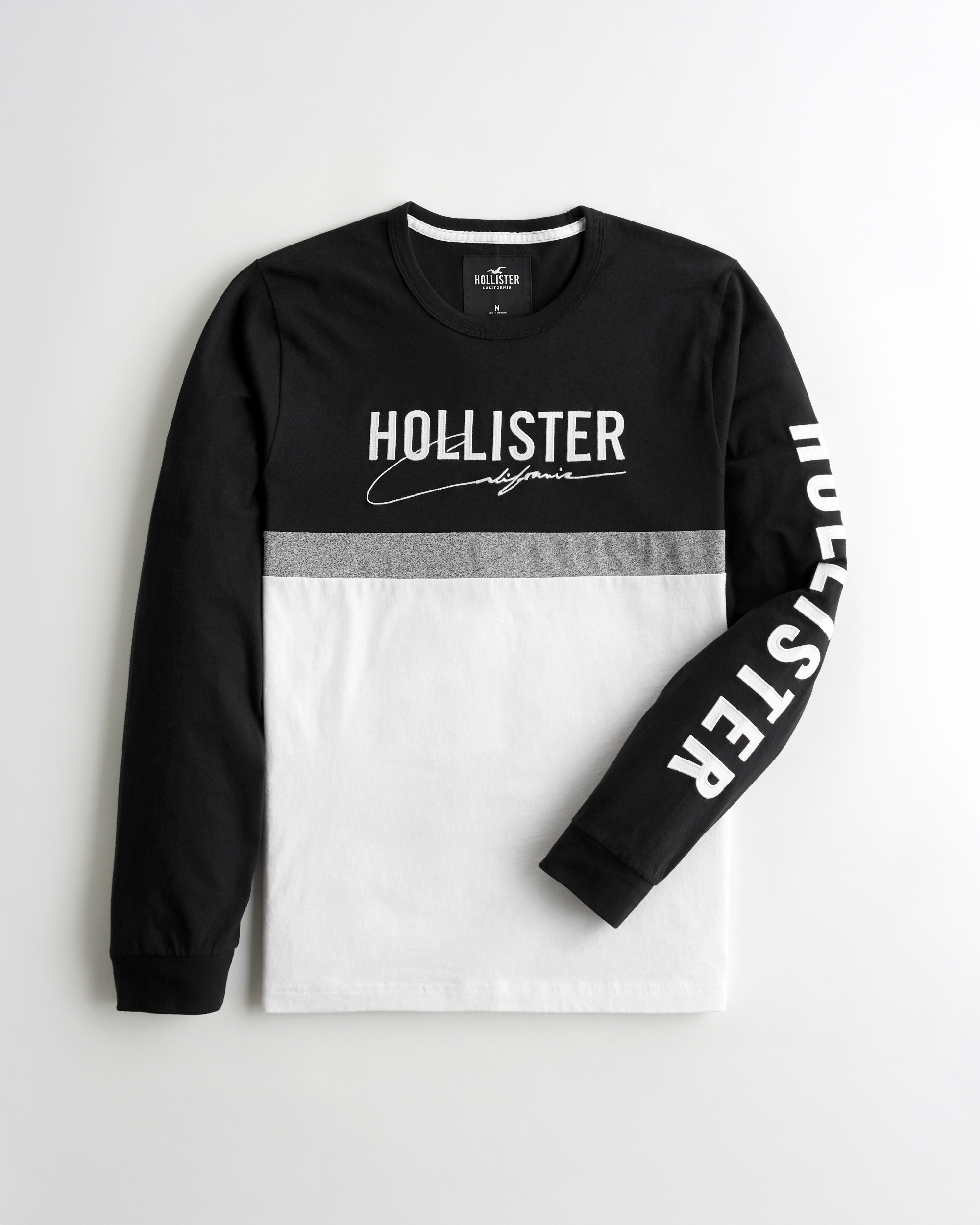 hollister long t shirt