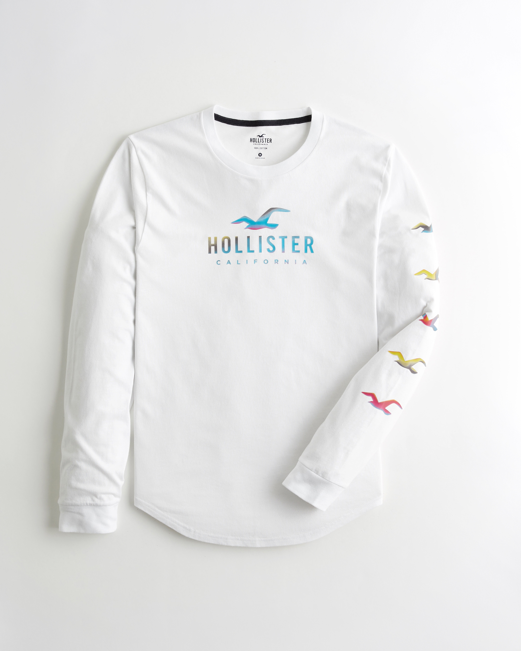 hollister full sleeve t shirts