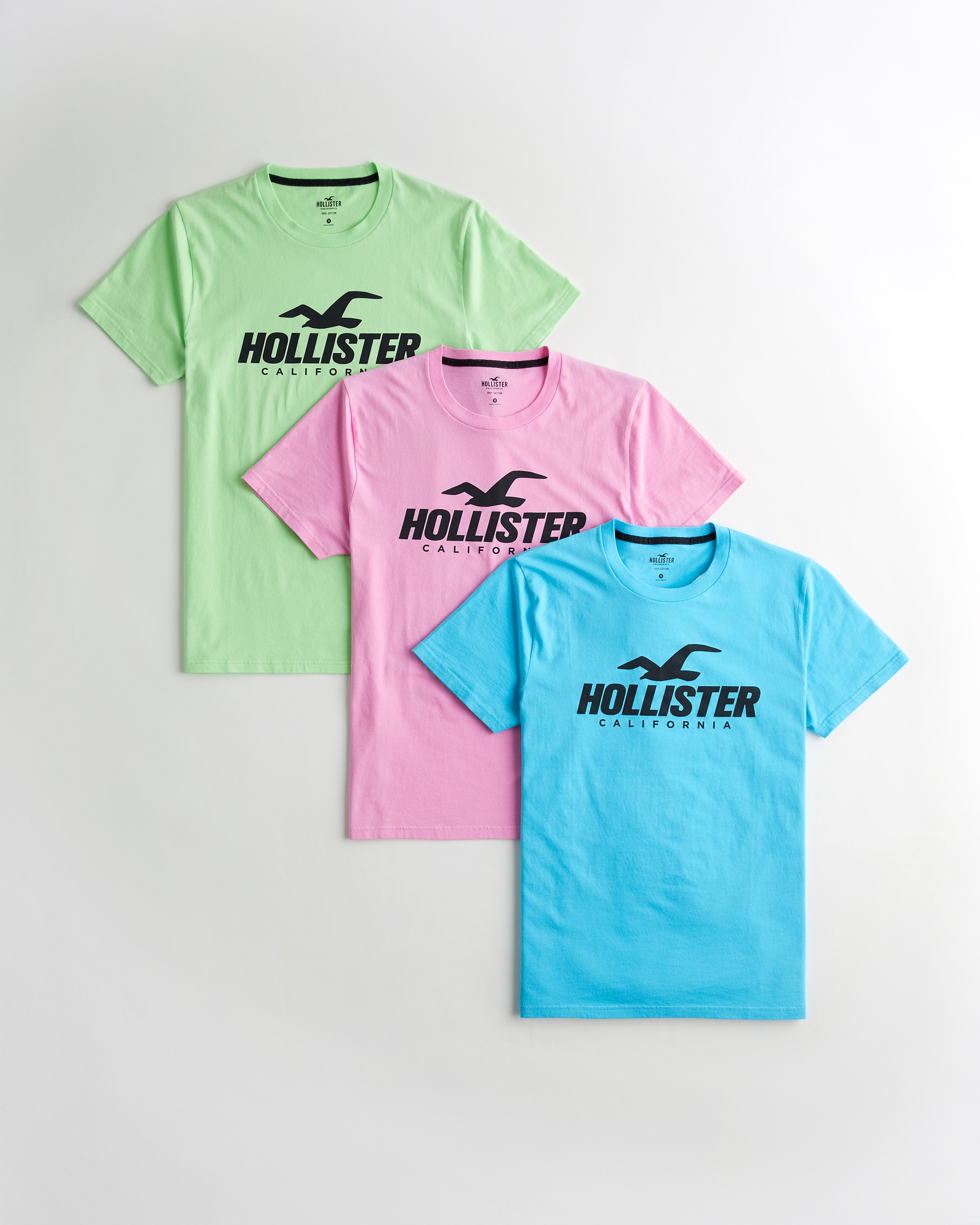 hollister colour change t shirt