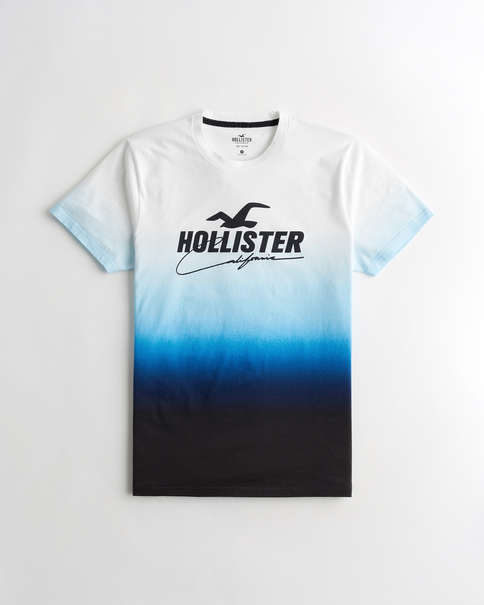 hollister colour change t shirt