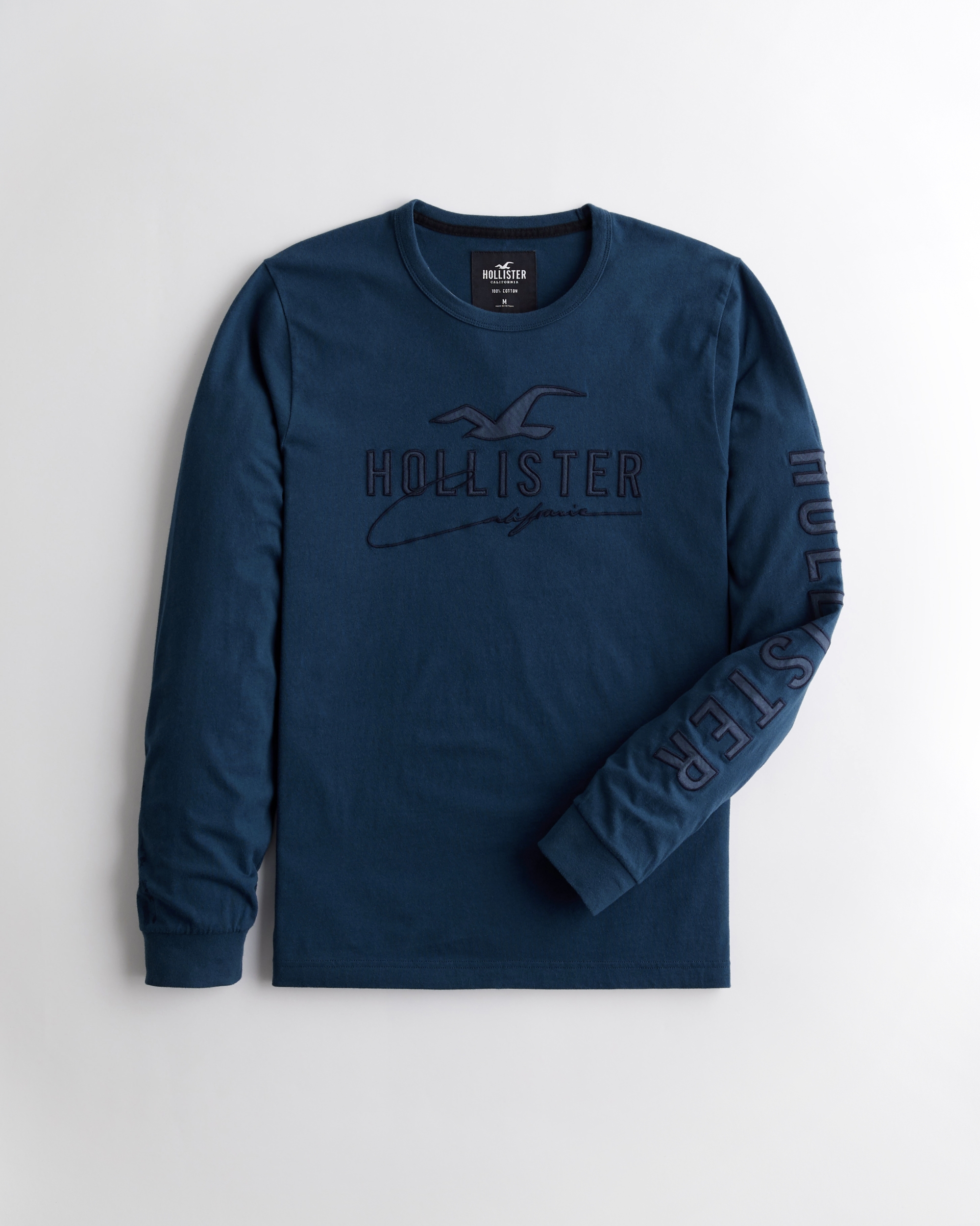 hollister camisas manga larga
