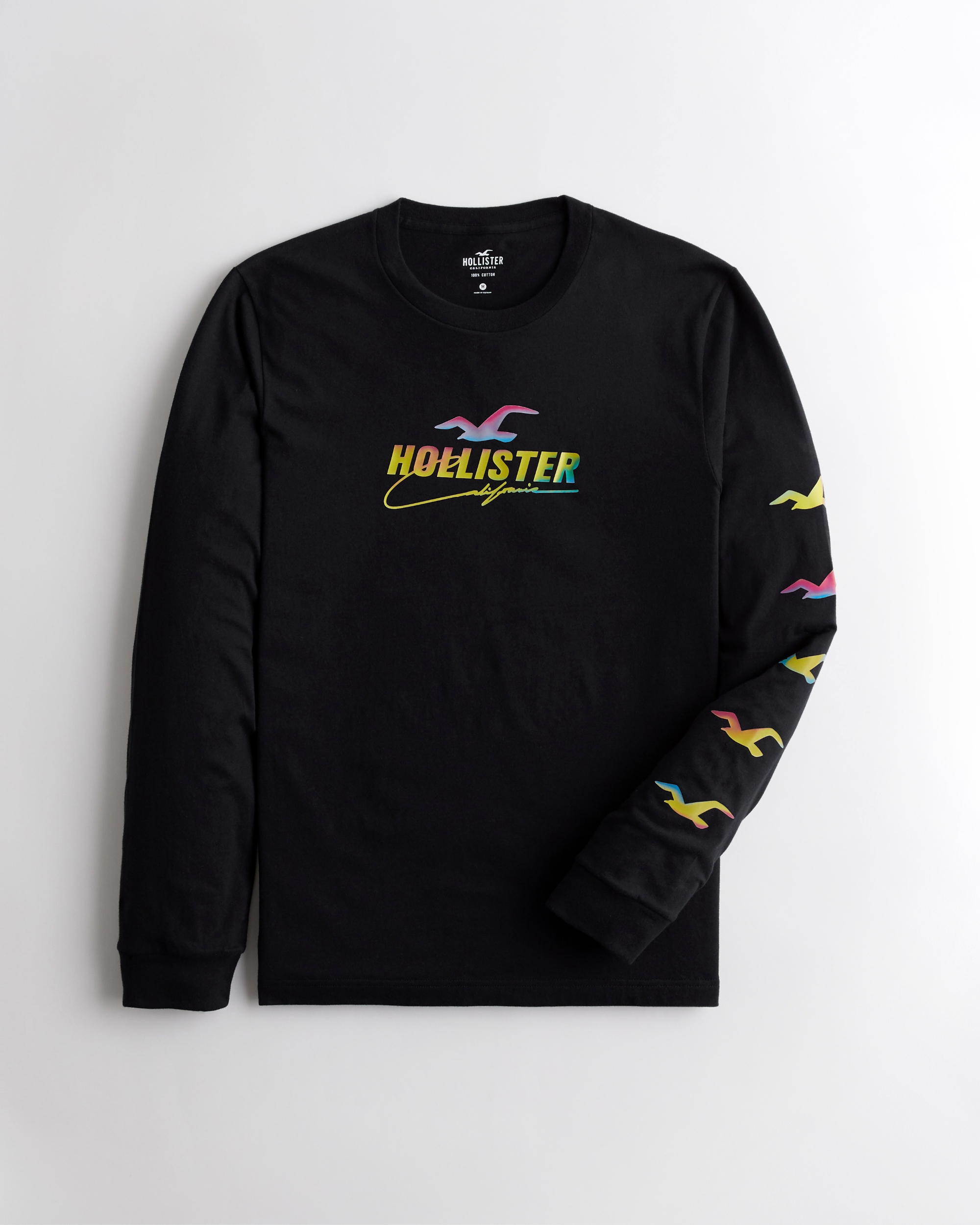 hollister black shirt