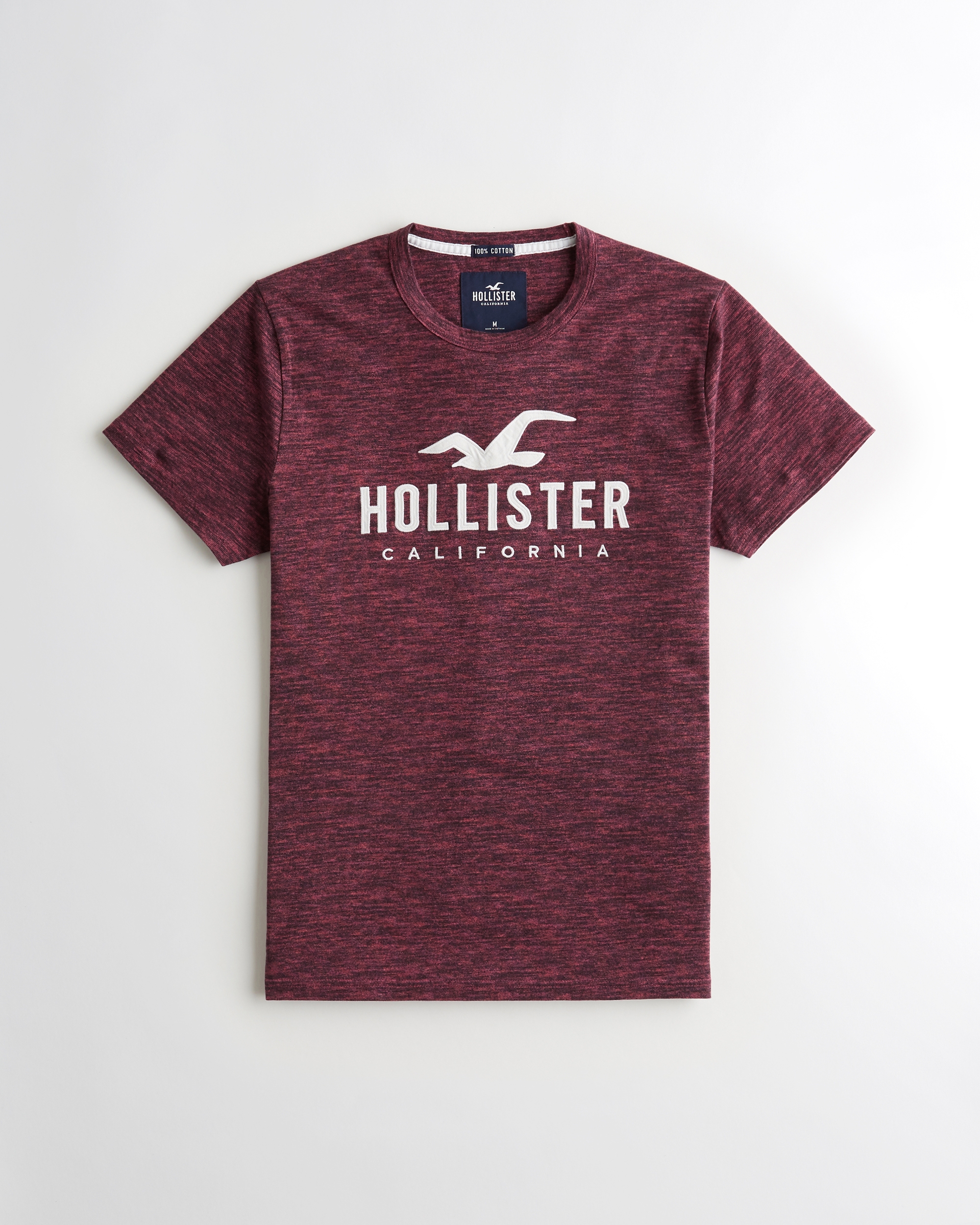 curved hem tee hollister