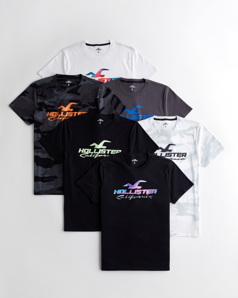 LOGO GRAPHIC TEE 6-PACK