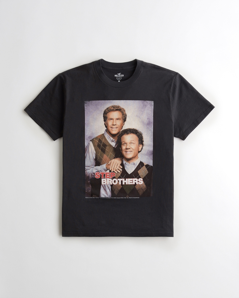 Guys Step Brothers Graphic Tee from Hollister