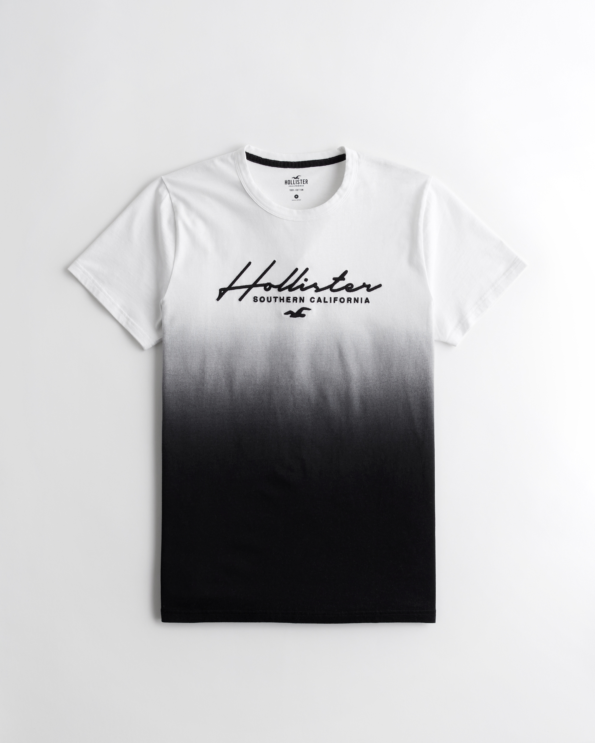 Hollister basic crew neck t-shirt in white