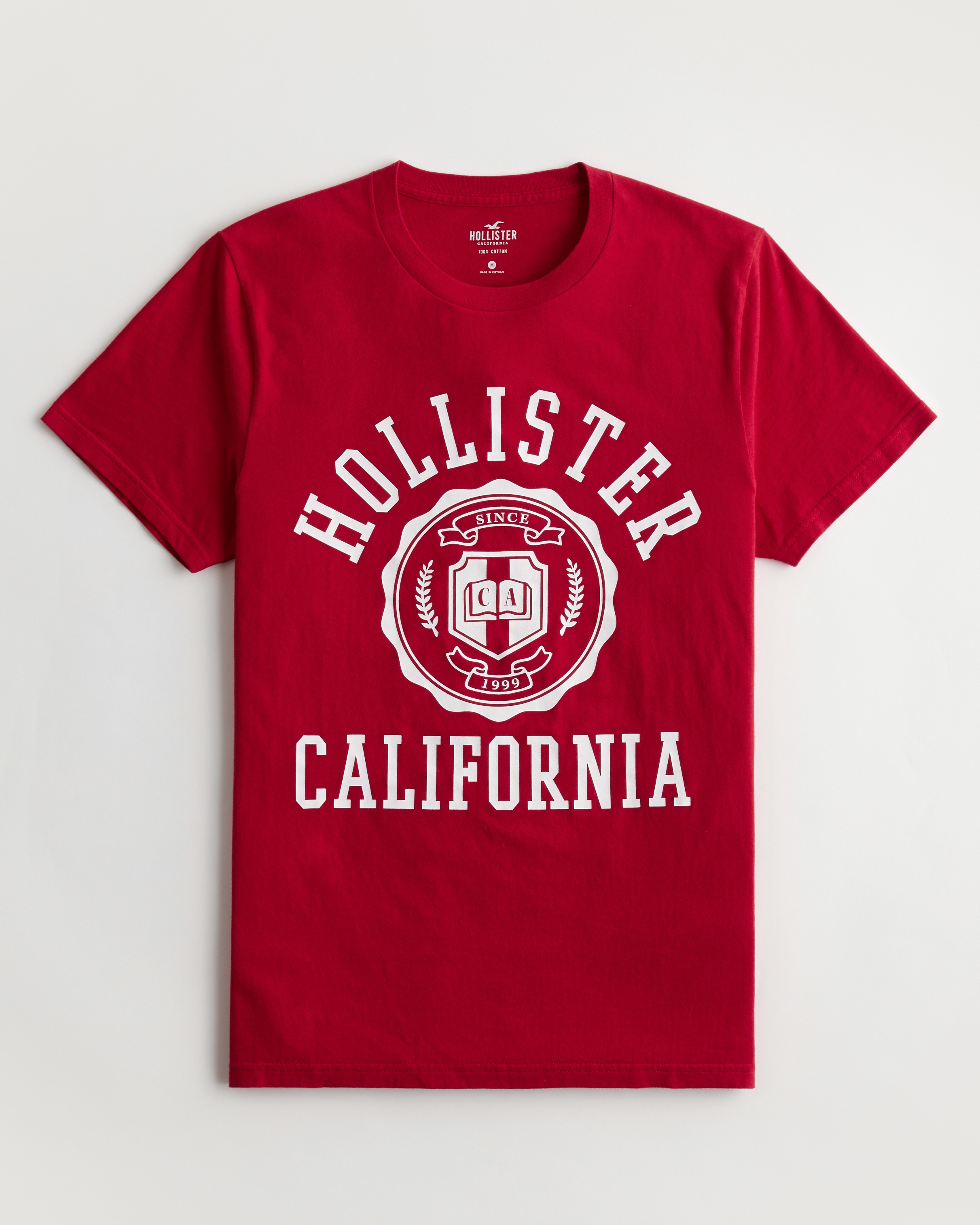 Print logo 2025 graphic tee hollister