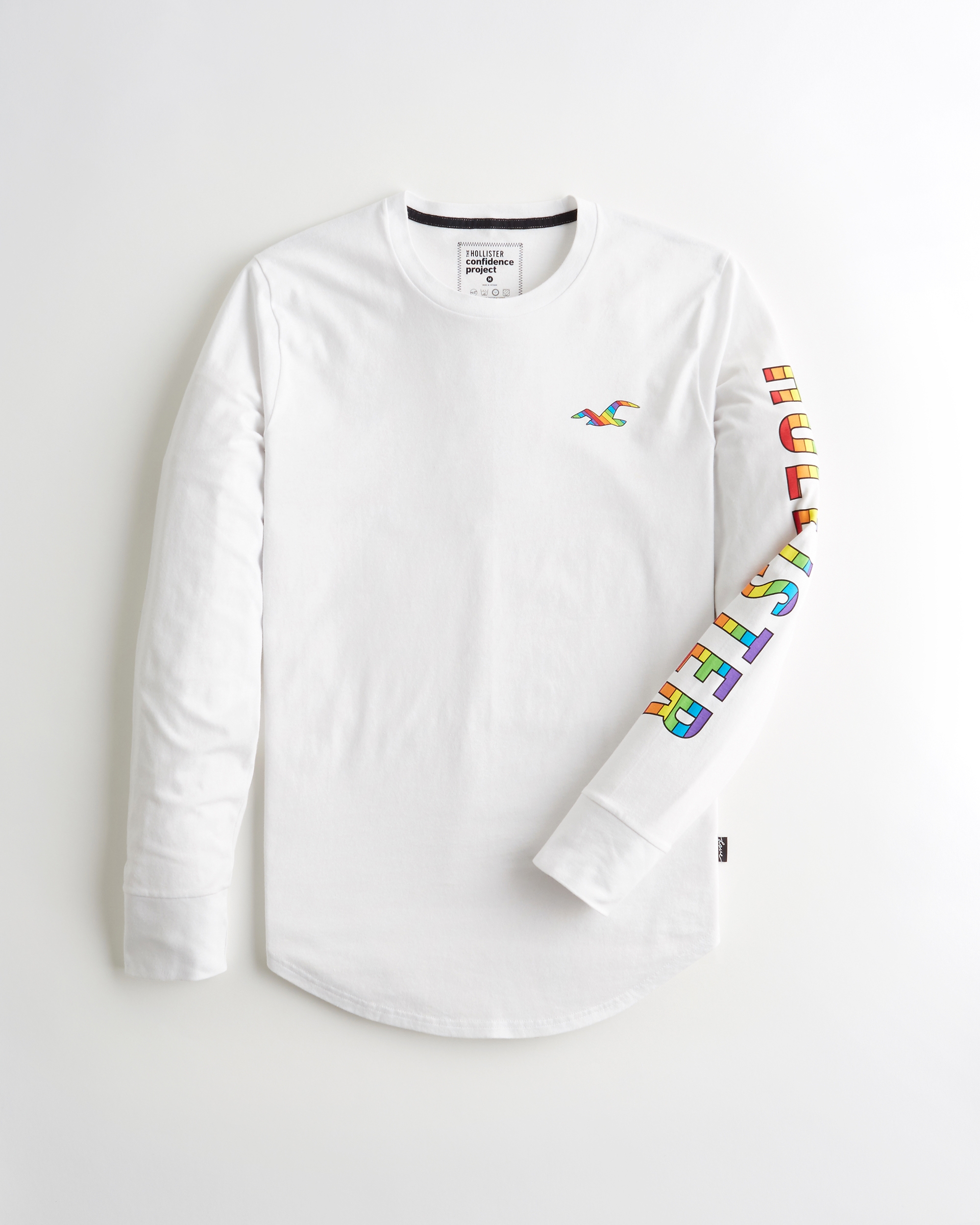 hollister rainbow shirt