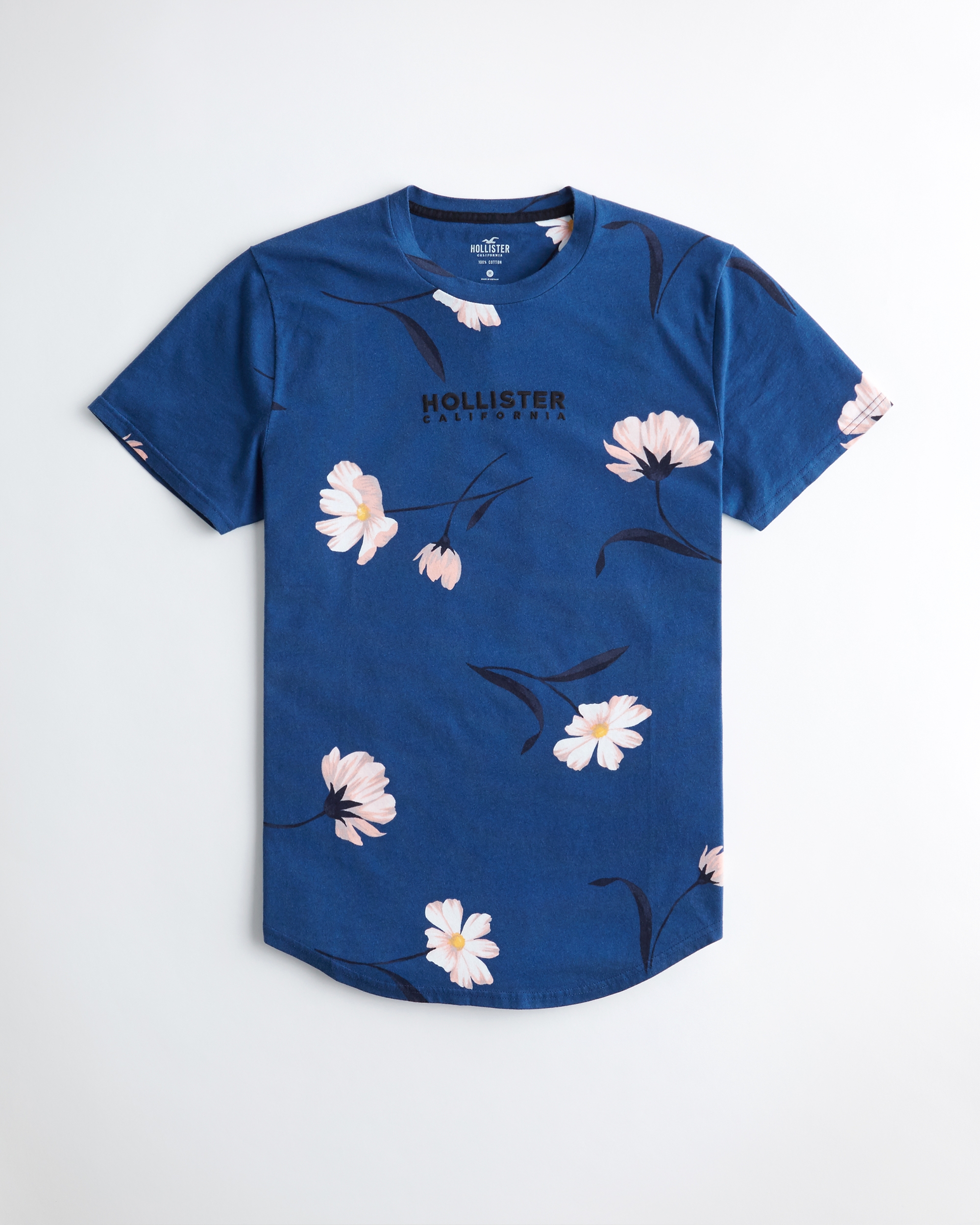 hollister flower shirt