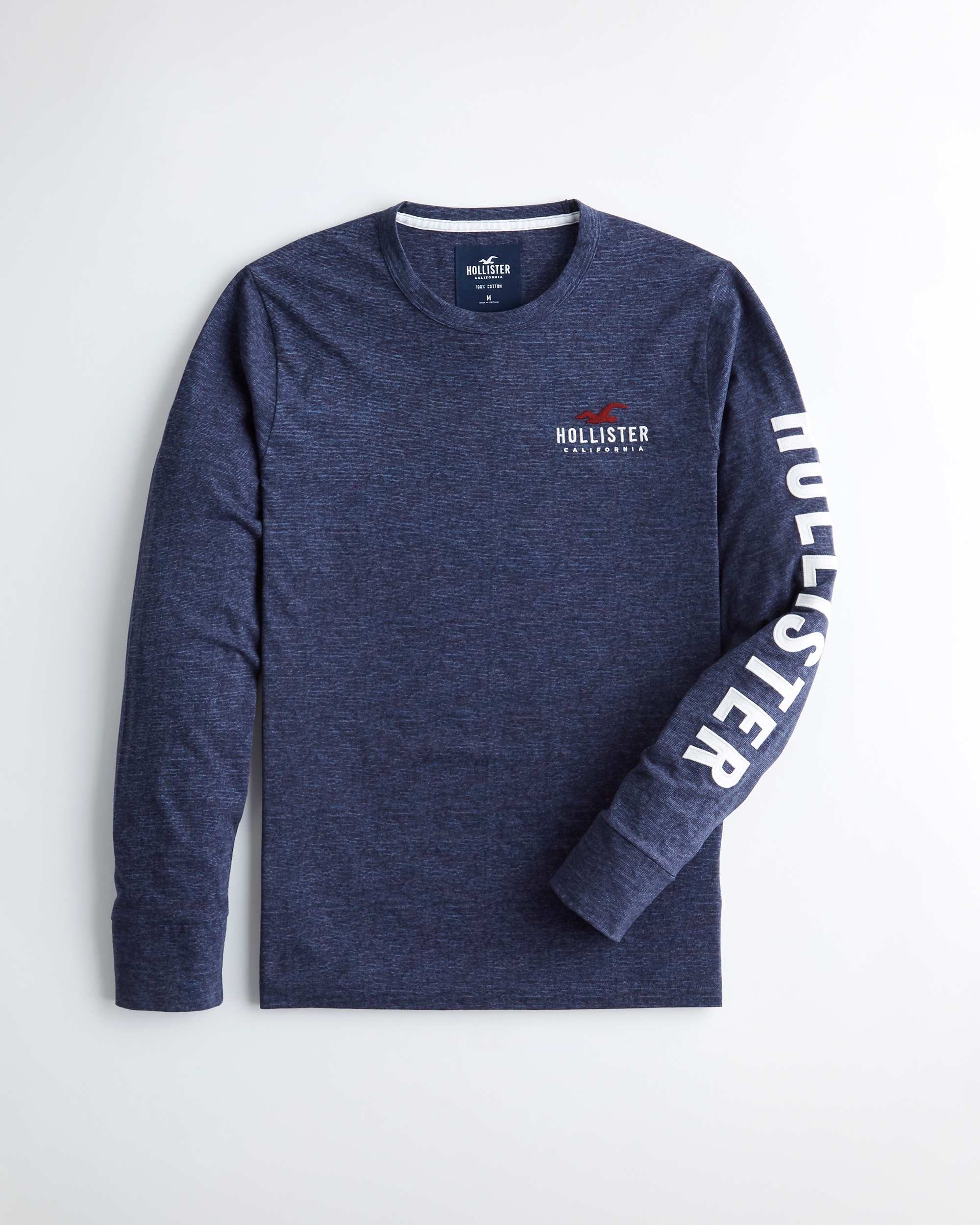 hollister grey long sleeve