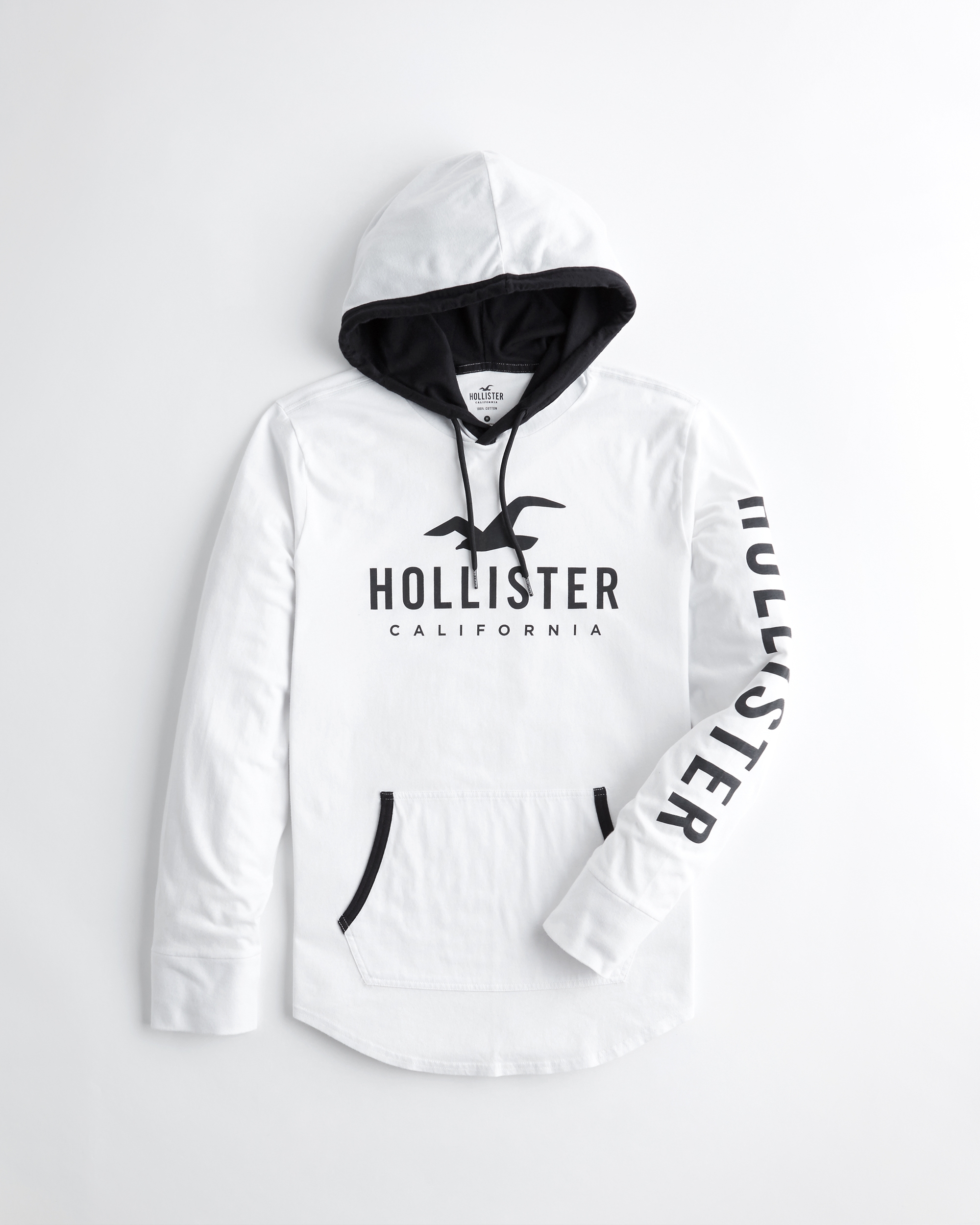 graphic tee hoodie