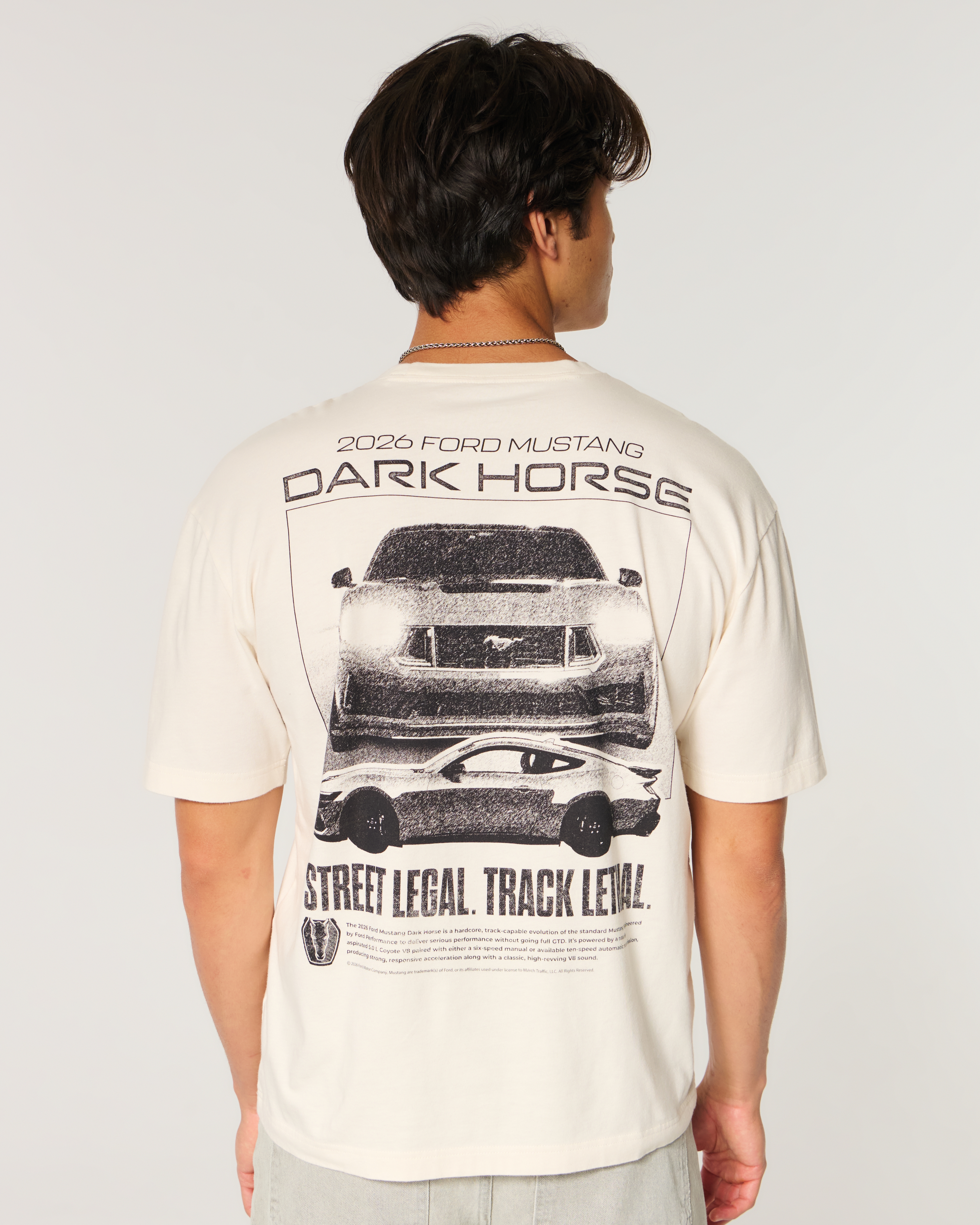 Boxy Ford Mustang Dark Horse Graphic Tee