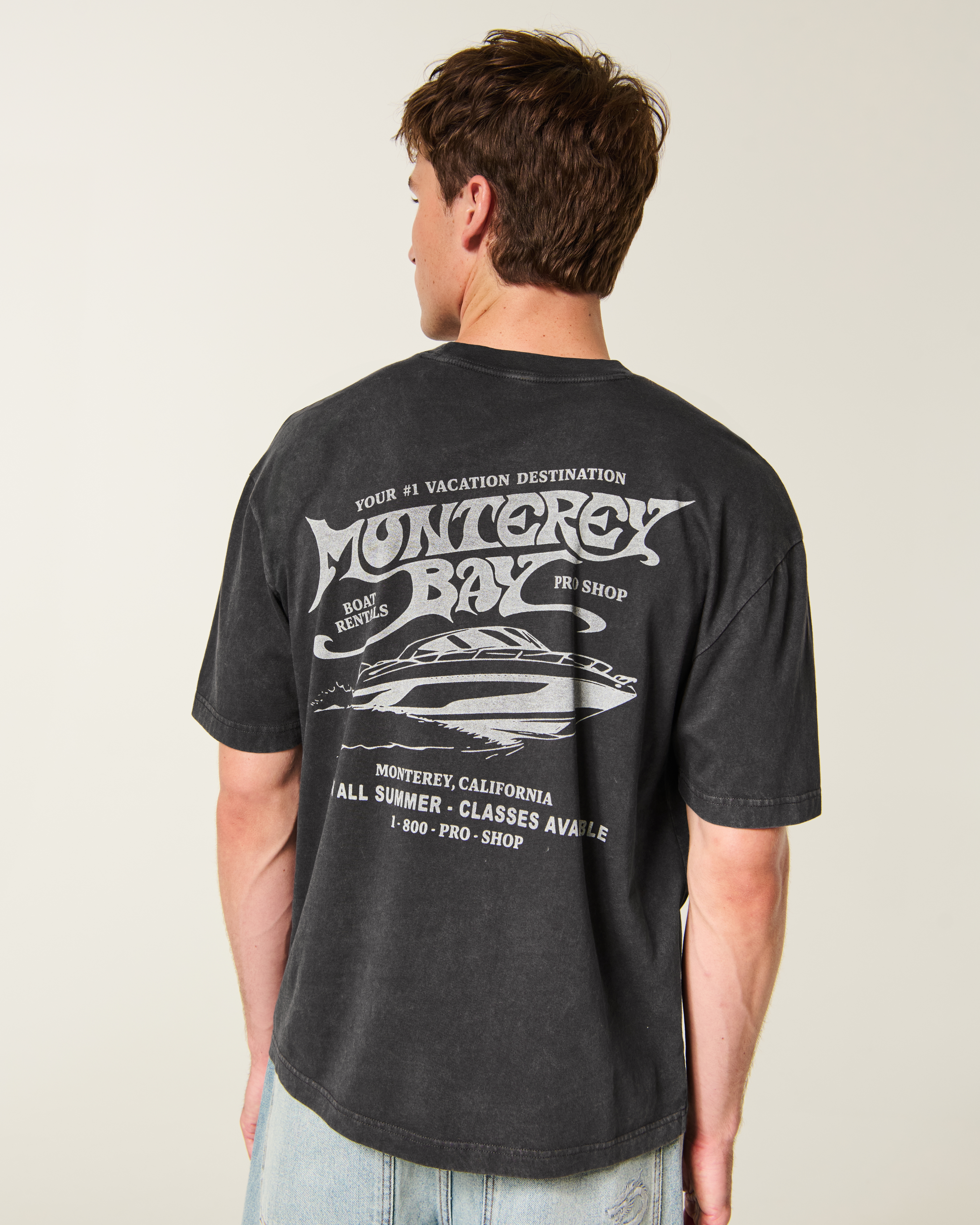 Boxy Monterey Bay Graphic Tee