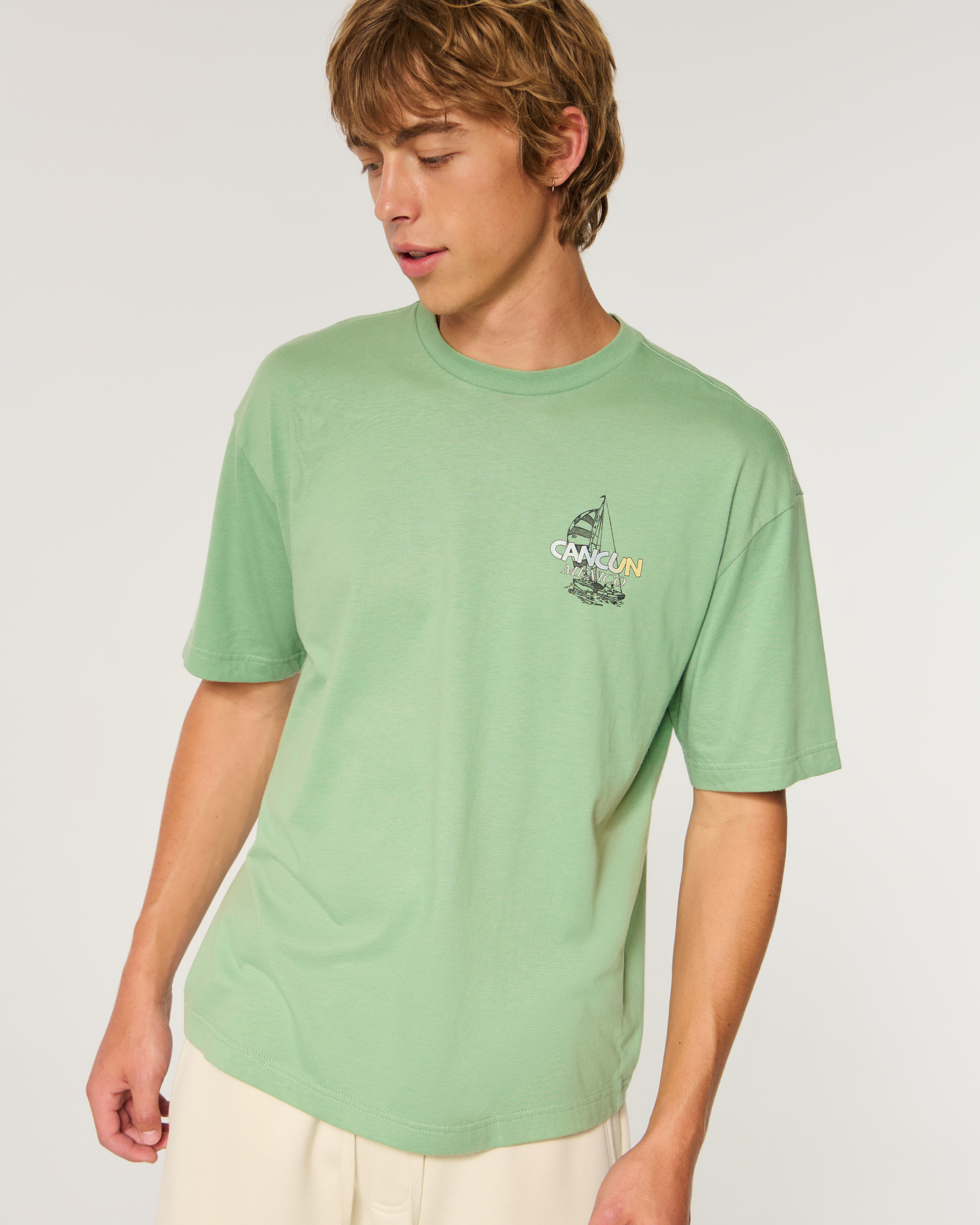 Boxy Cancún Mexico Graphic Tee