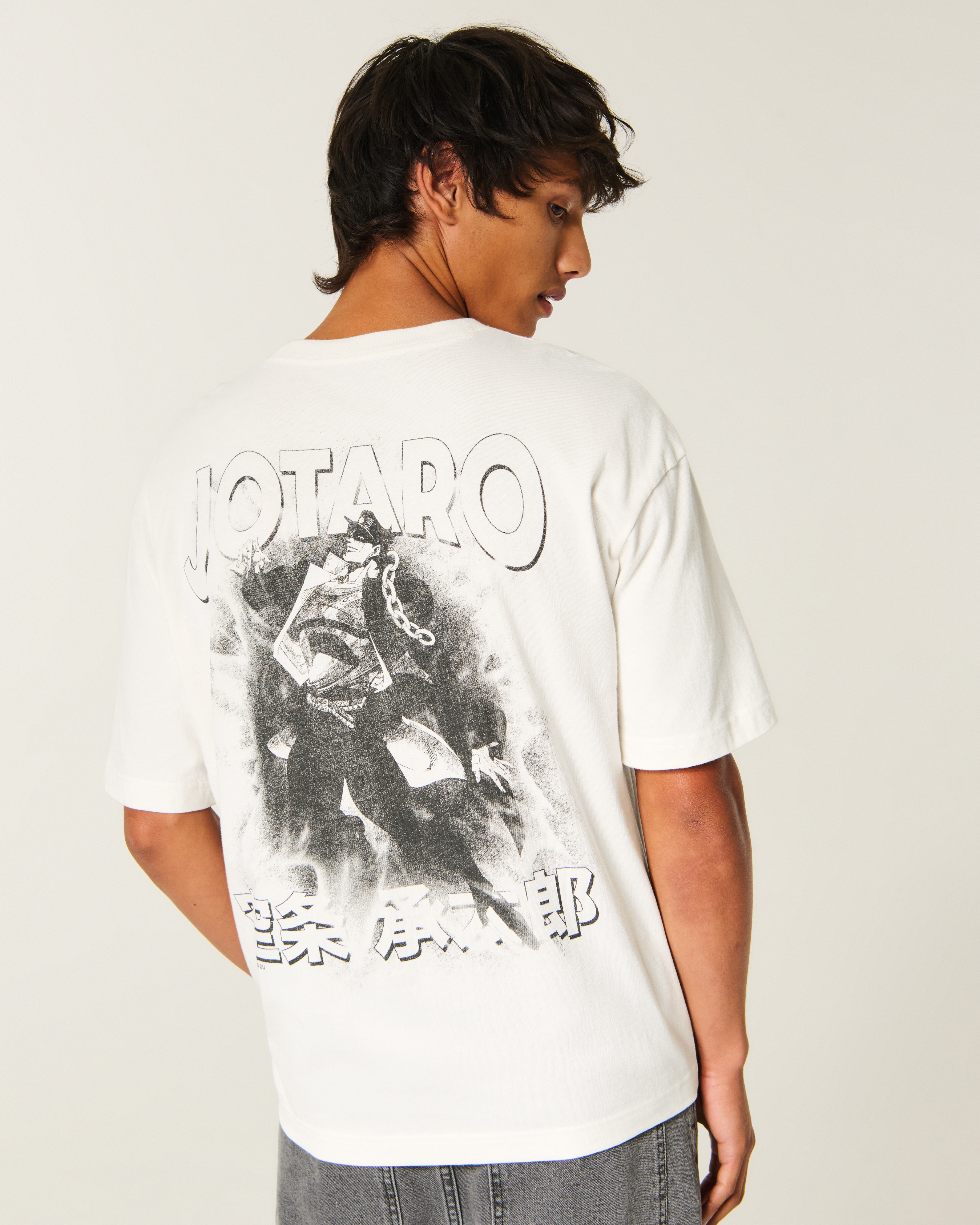 Boxy JoJo's Bizarre Adventure Graphic Tee