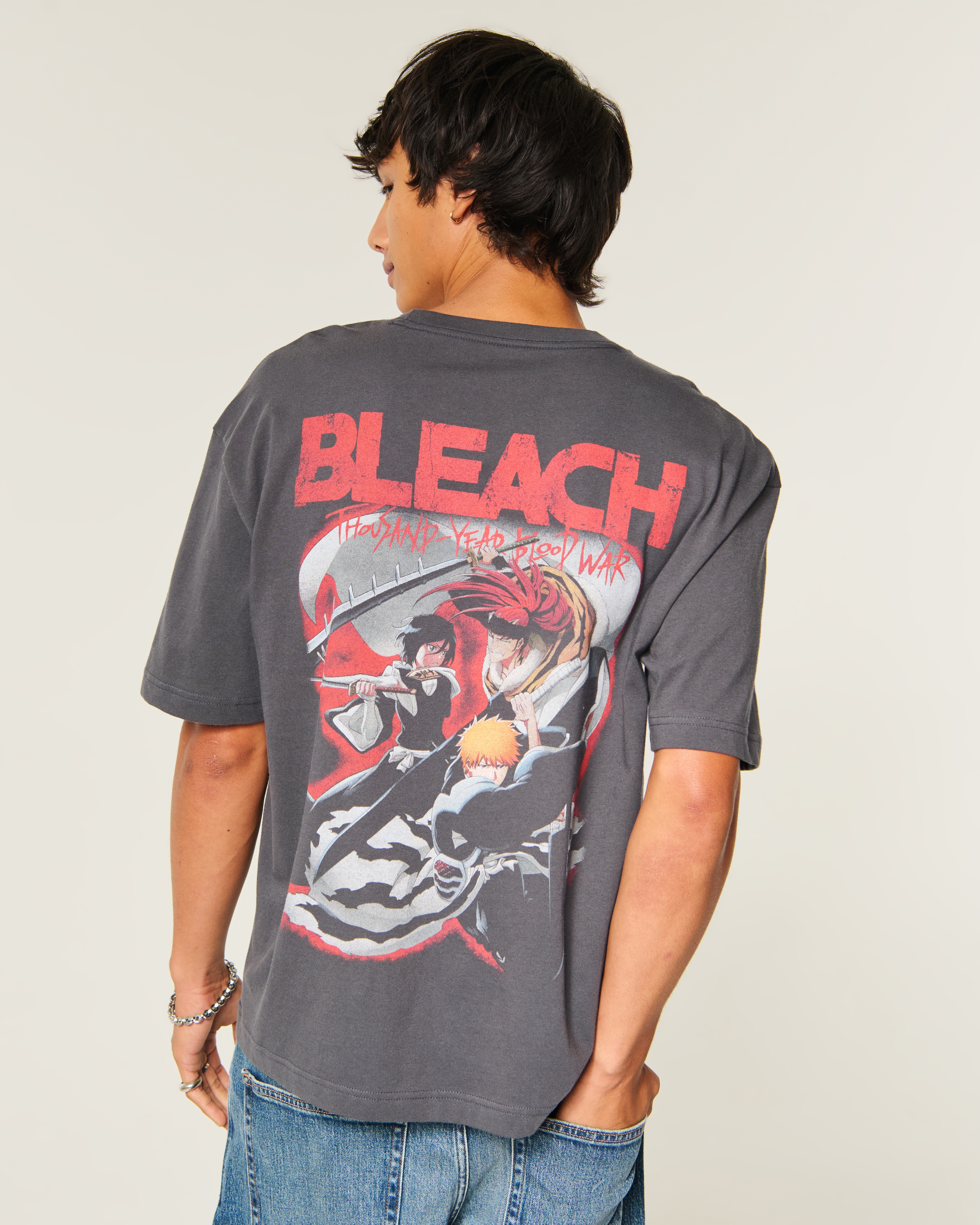 Boxy BLEACH Graphic Tee