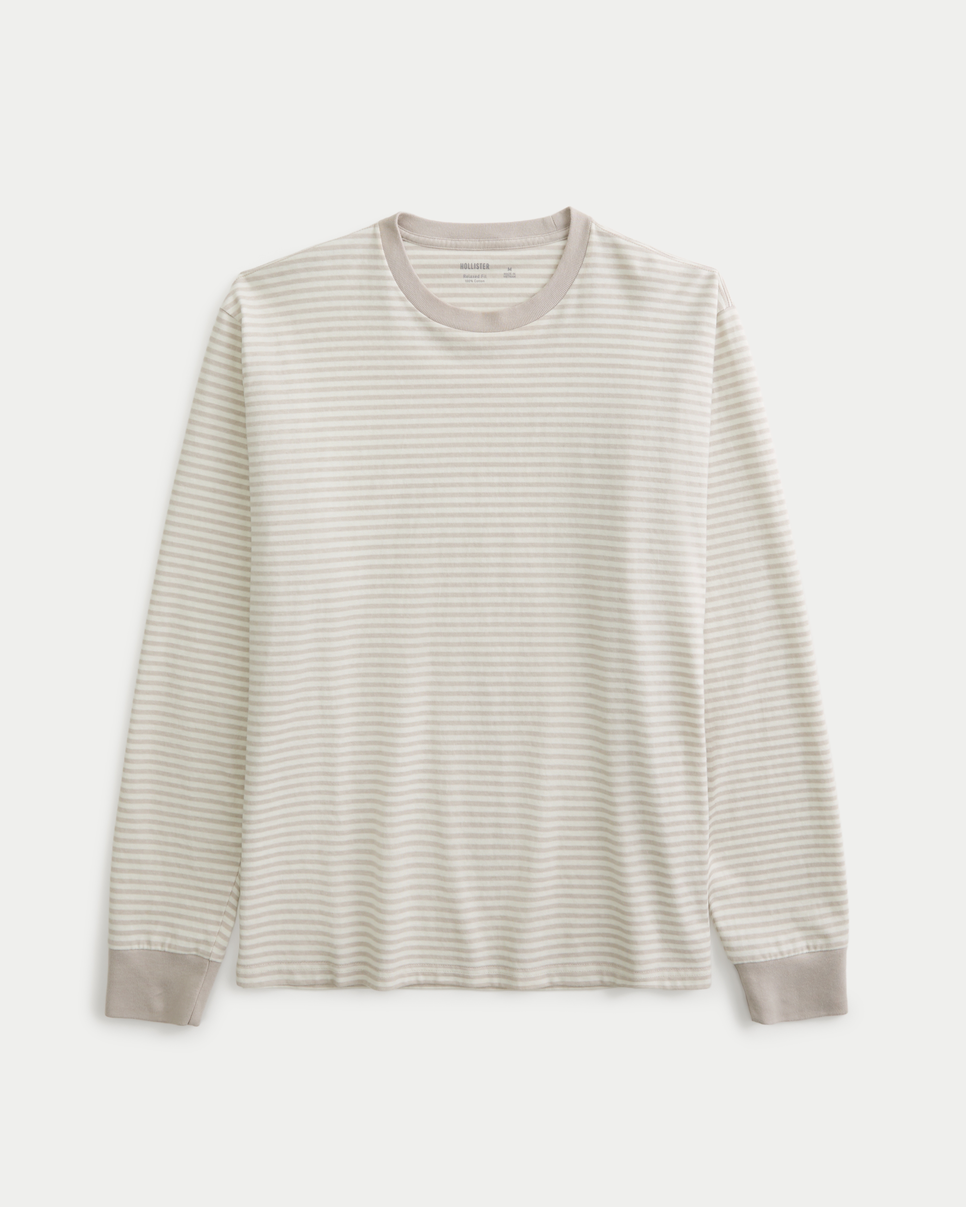 Relaxed Long-Sleeve Crew T-Shirt