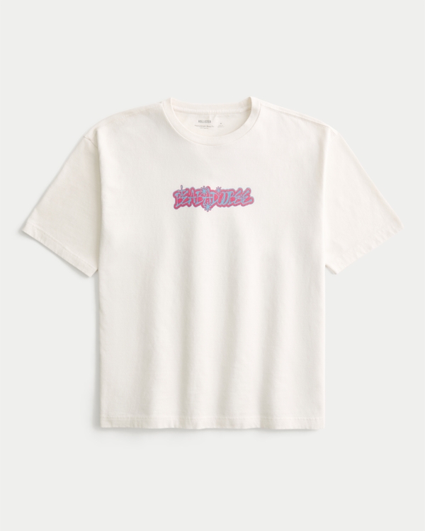 beabadoobee Graphic Tee, Cream view 2