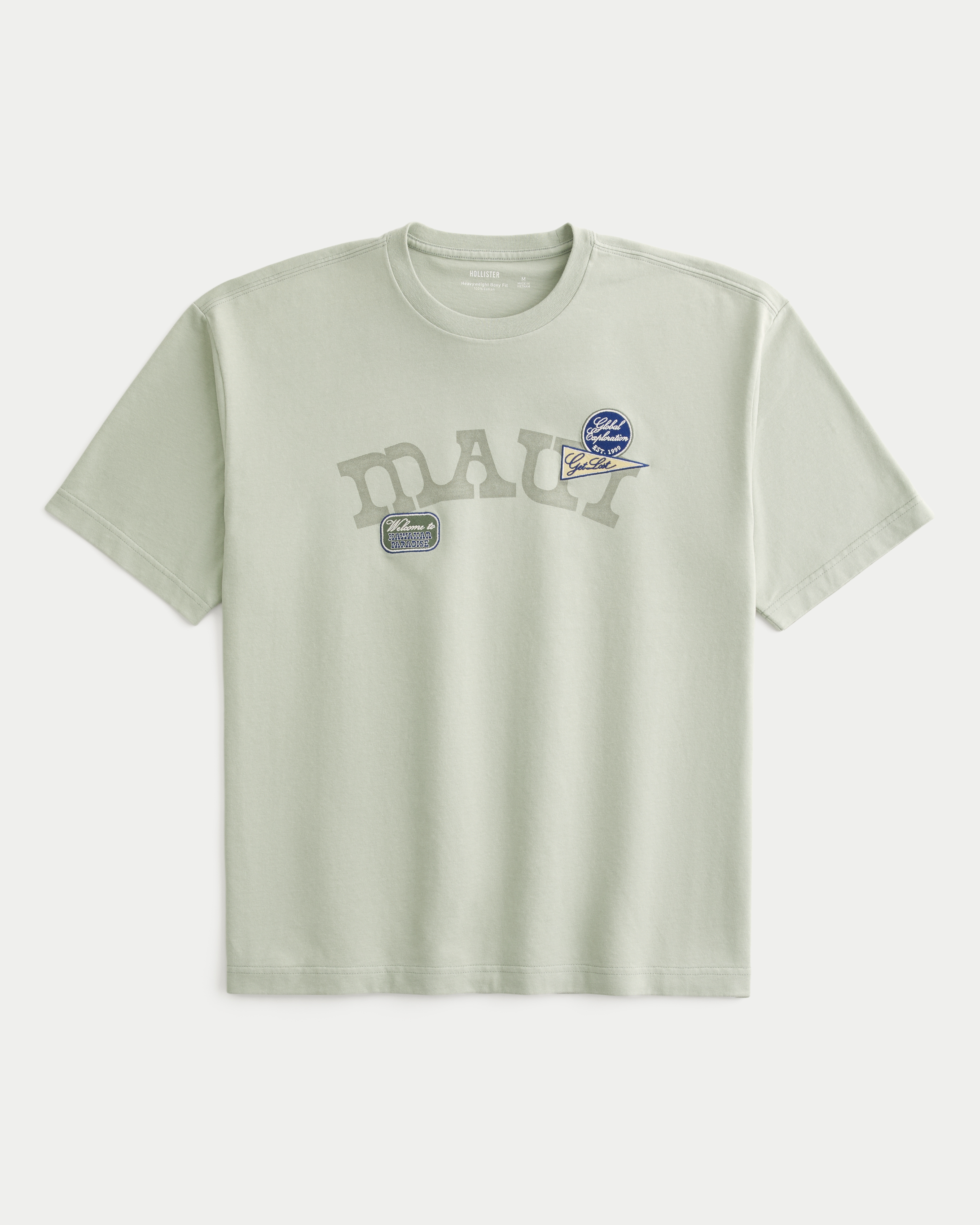 Boxy Heavyweight Maui Graphic Tee