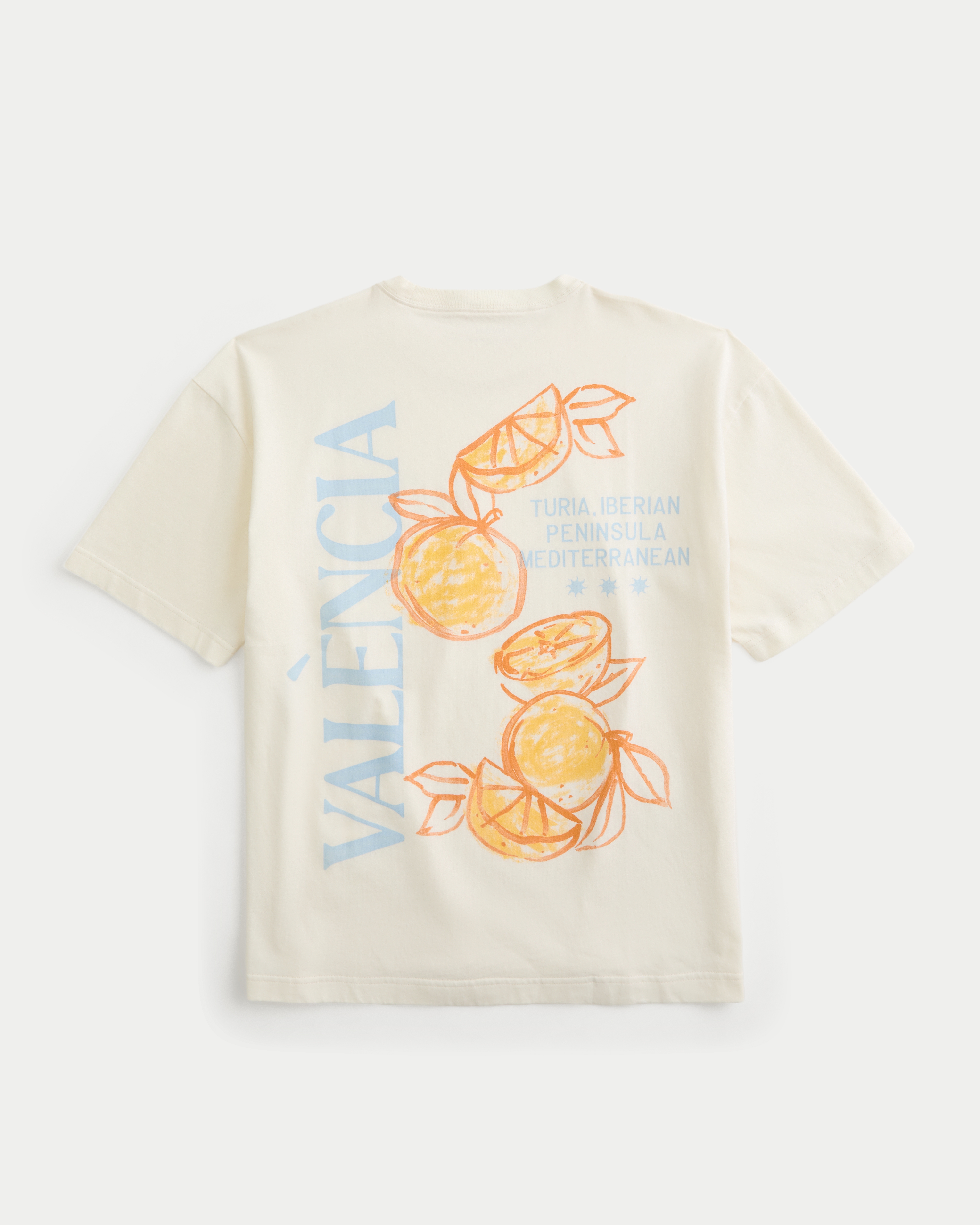 Boxy Heavyweight València Spain Graphic Tee