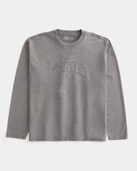 Men's Boxy Heavyweight Long-Sleeve Toyota Celica Graphic Tee