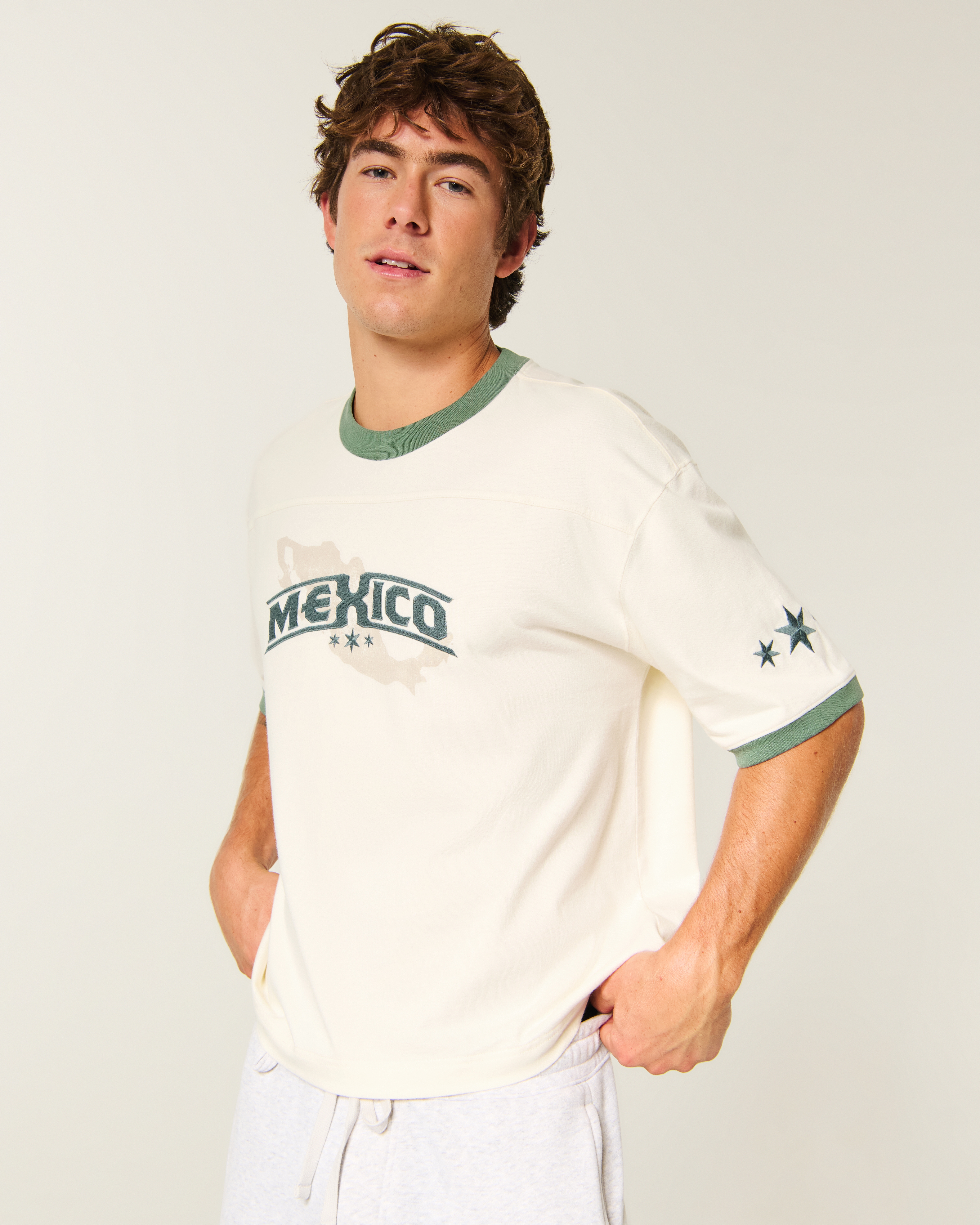 Super Boxy Heavyweight Mexico Graphic Tee