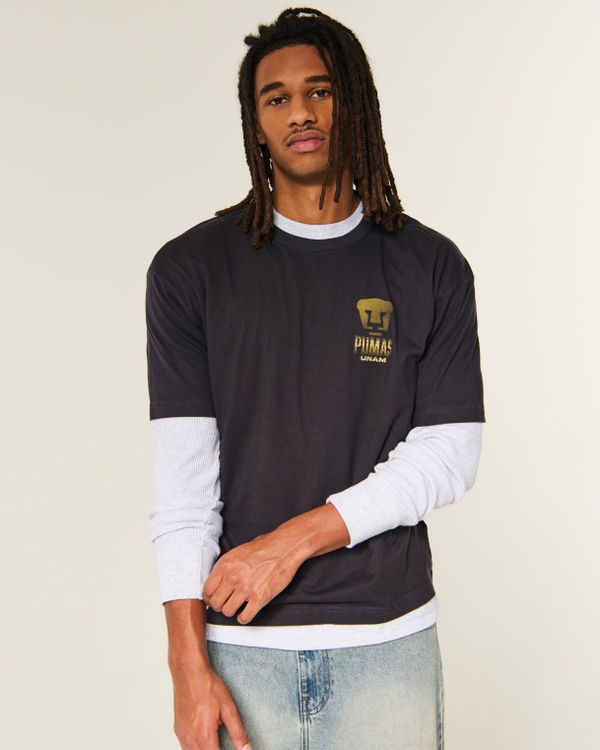 Boxy Pumas UNAM Graphic Tee