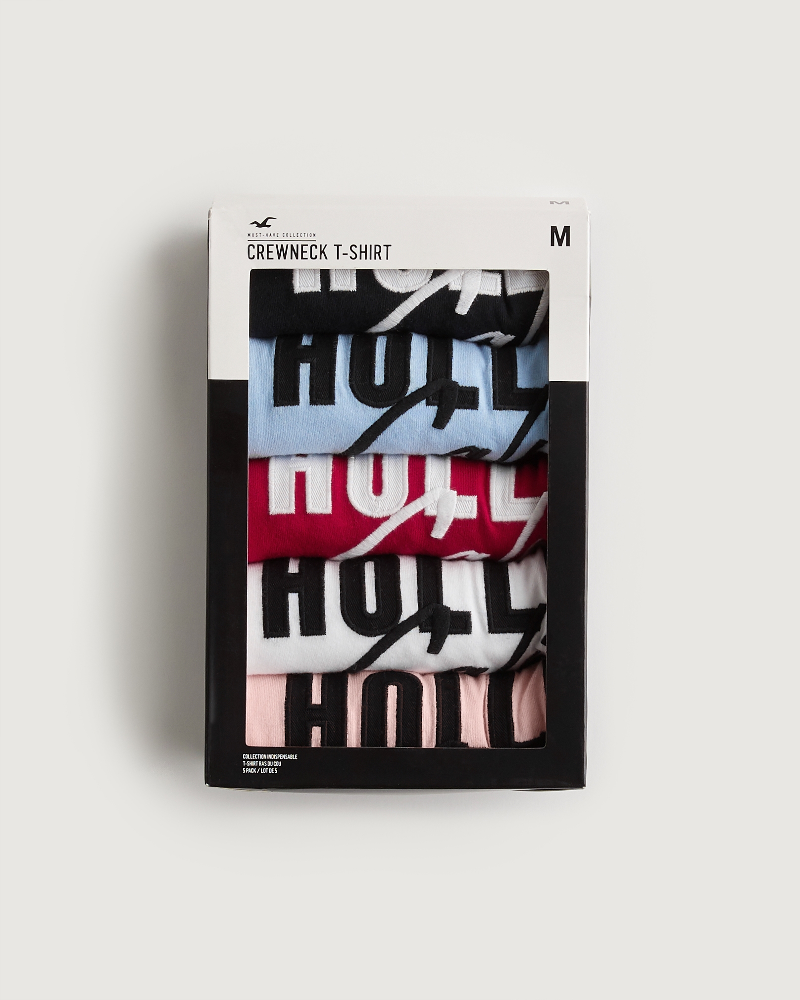 Hollister Logo Graphic Tee 5-Pack