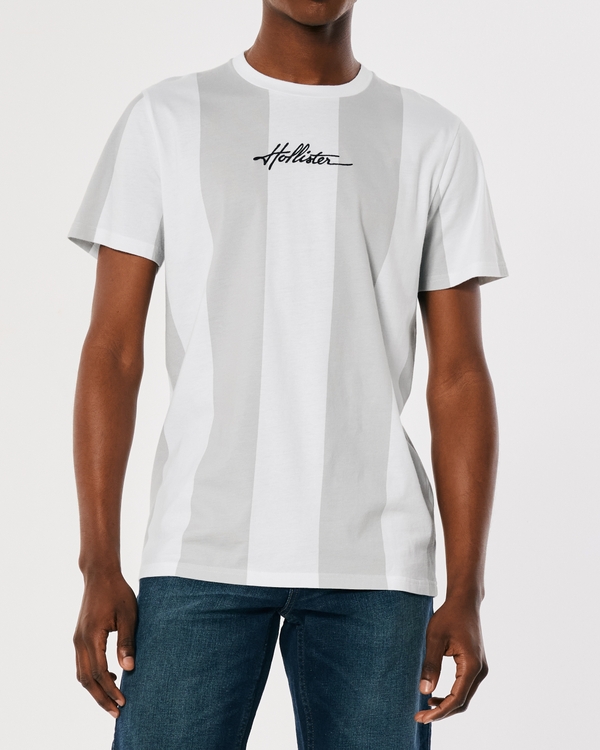Striped Logo T-Shirt view 2