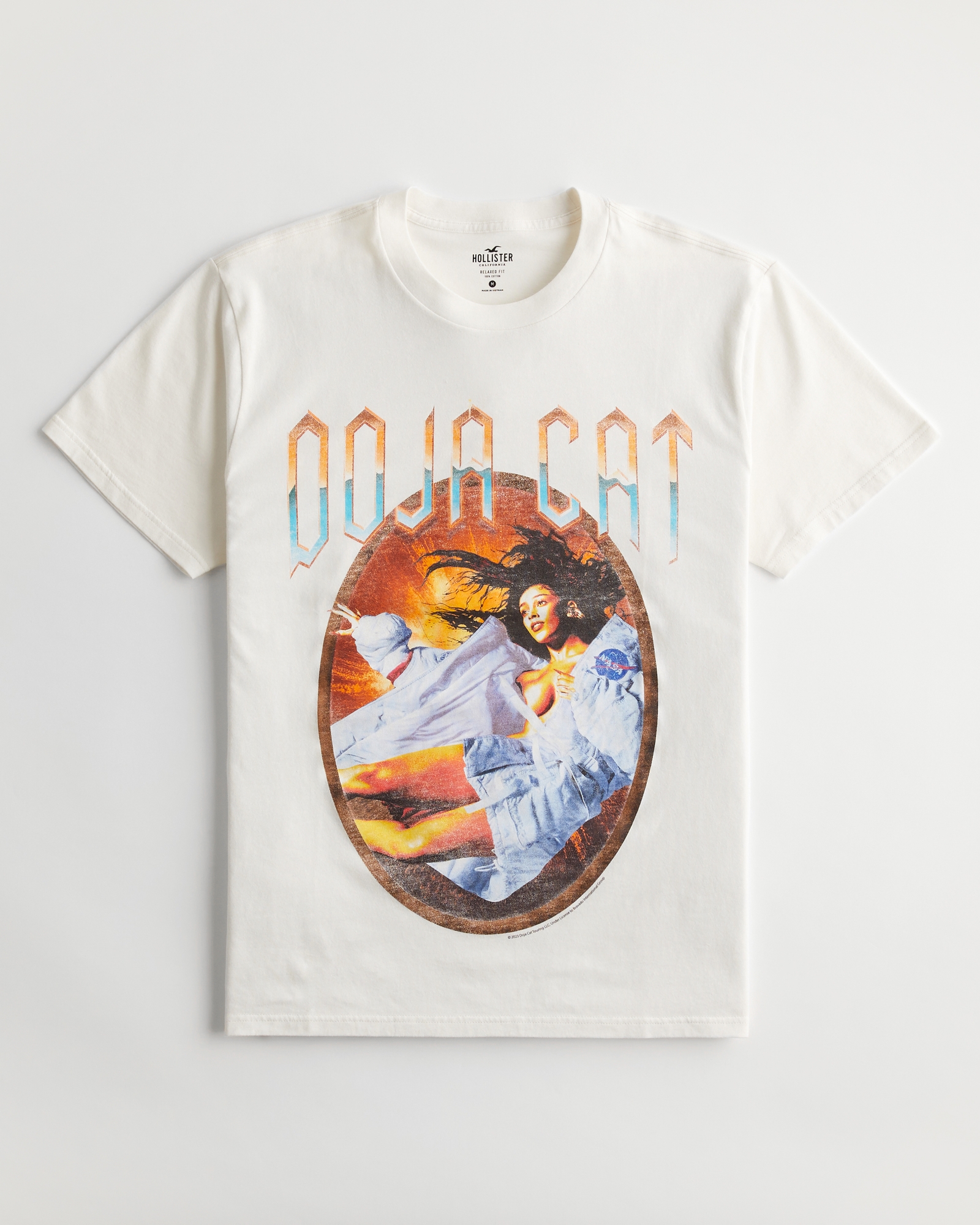 Men's Relaxed Doja Cat Print Graphic Tee, Men's Clearance