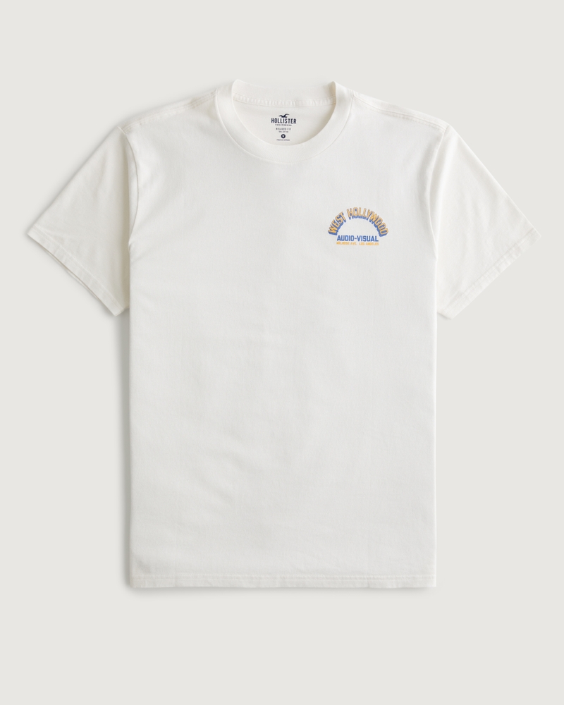 Men's West Hollywood AudioVisual Graphic Tee Men's Tops