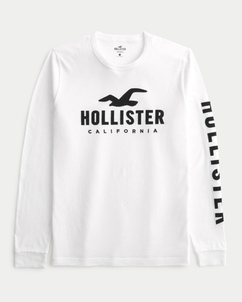 Long sleeve t shirts hollister hotsell